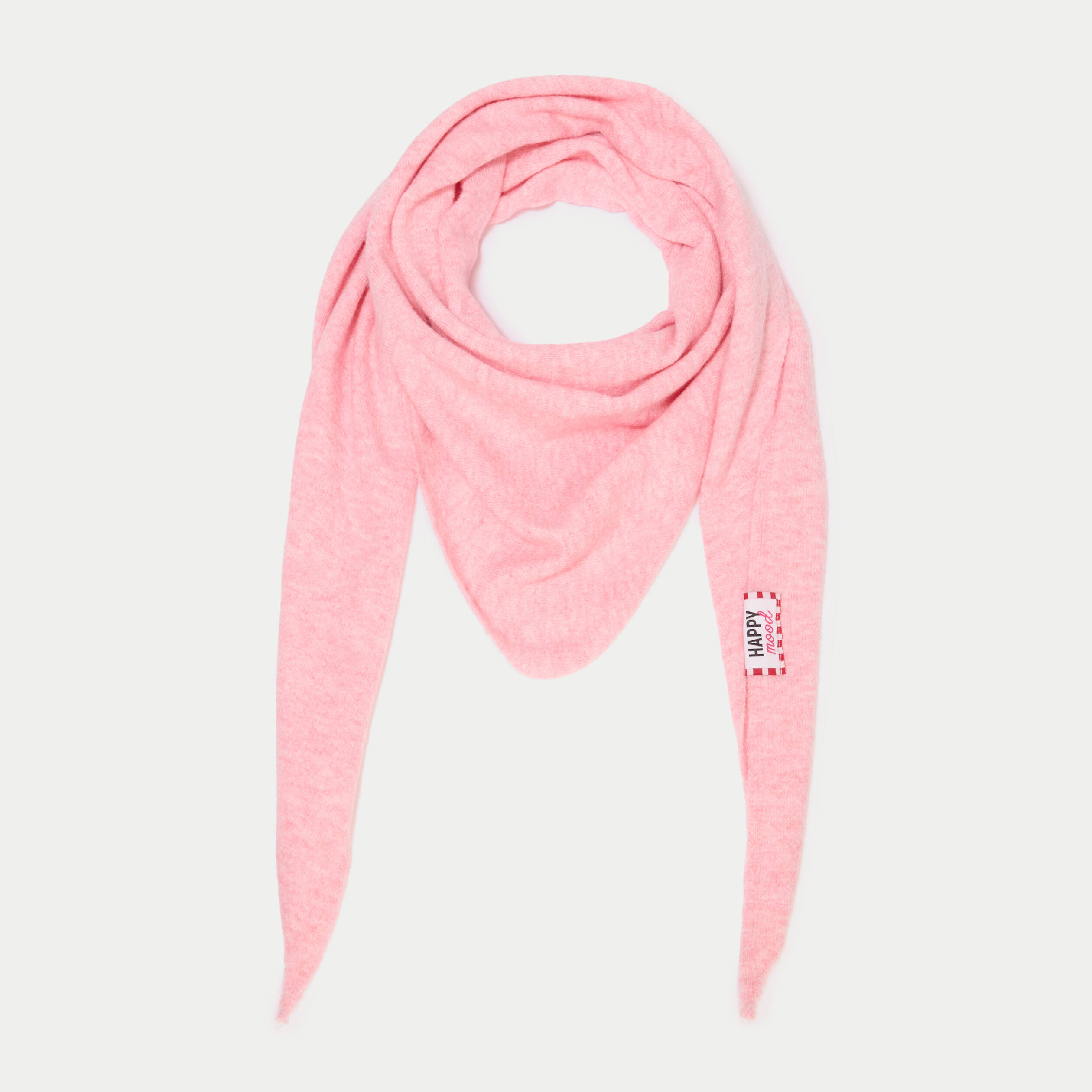 Foulard rose clair femme