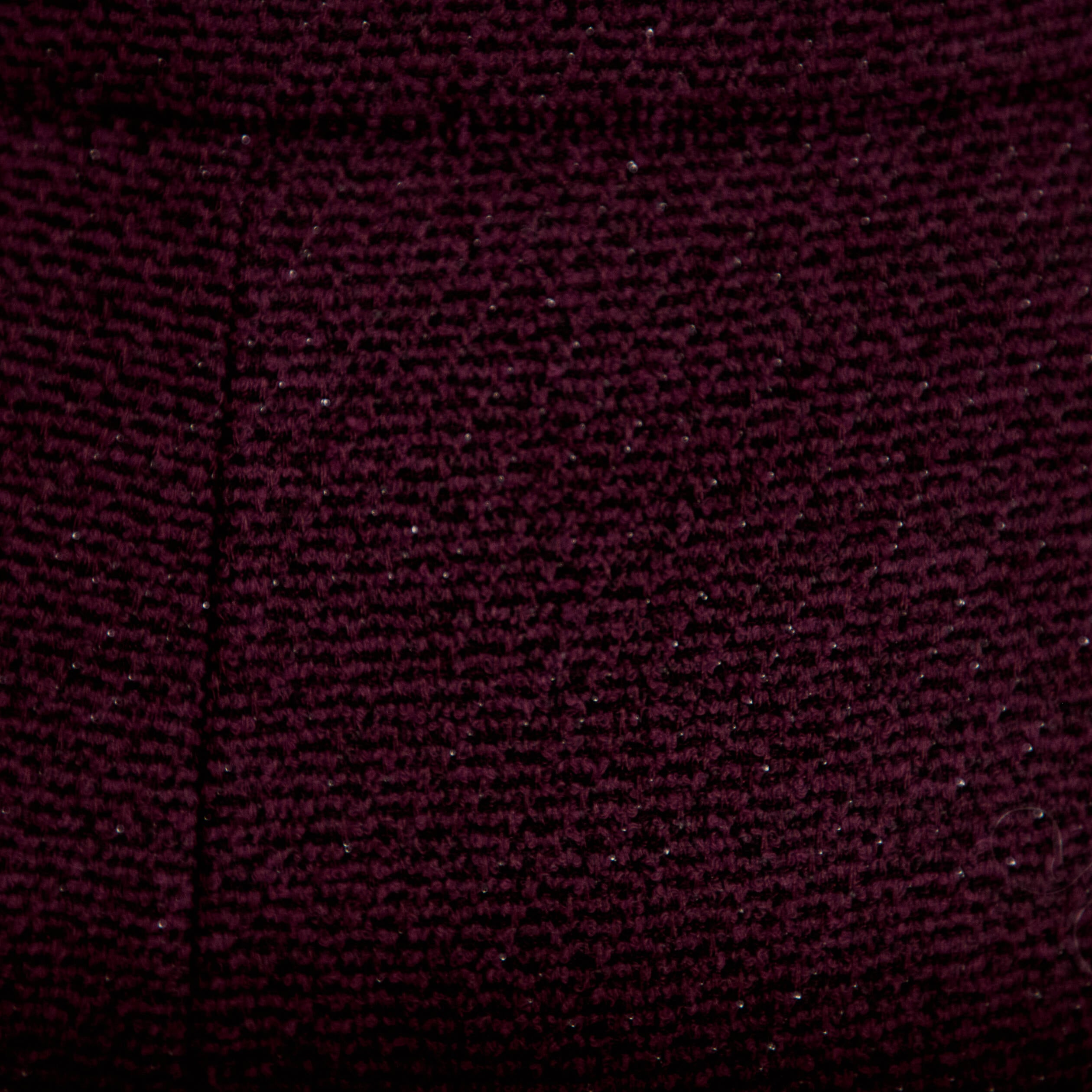 Pantalon bootcut en tweed violet fonc&eacute; femme