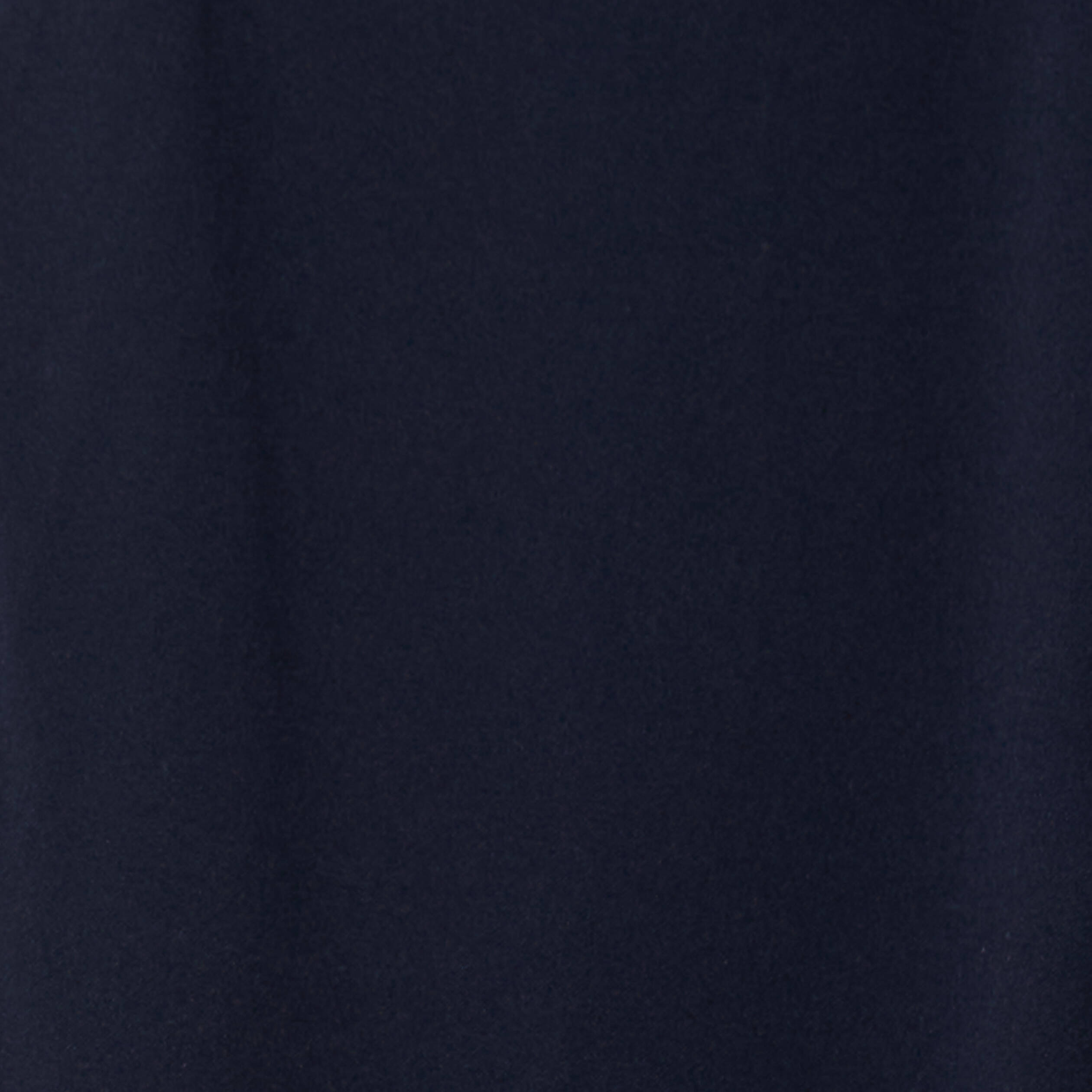 Pantalon large fluide d&eacute;tail dentelle bleu marine femme
