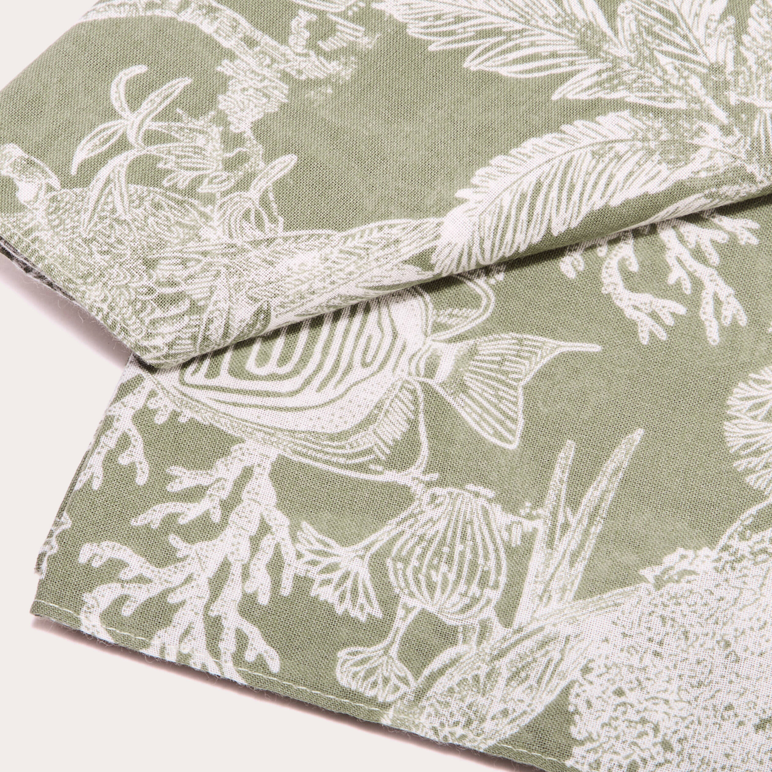Foulard vert femme