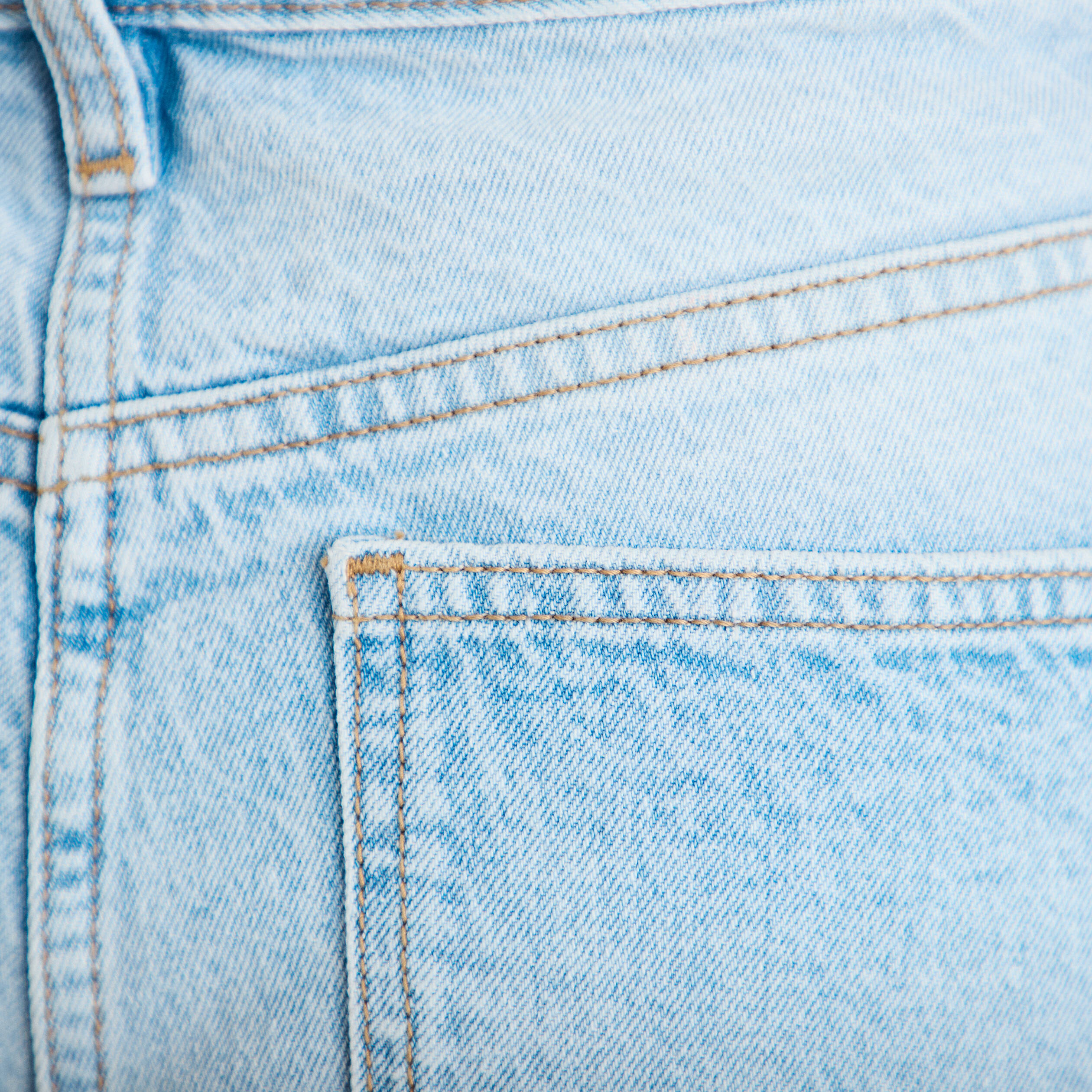 Jeans droit 5 poches denim triple stone femme