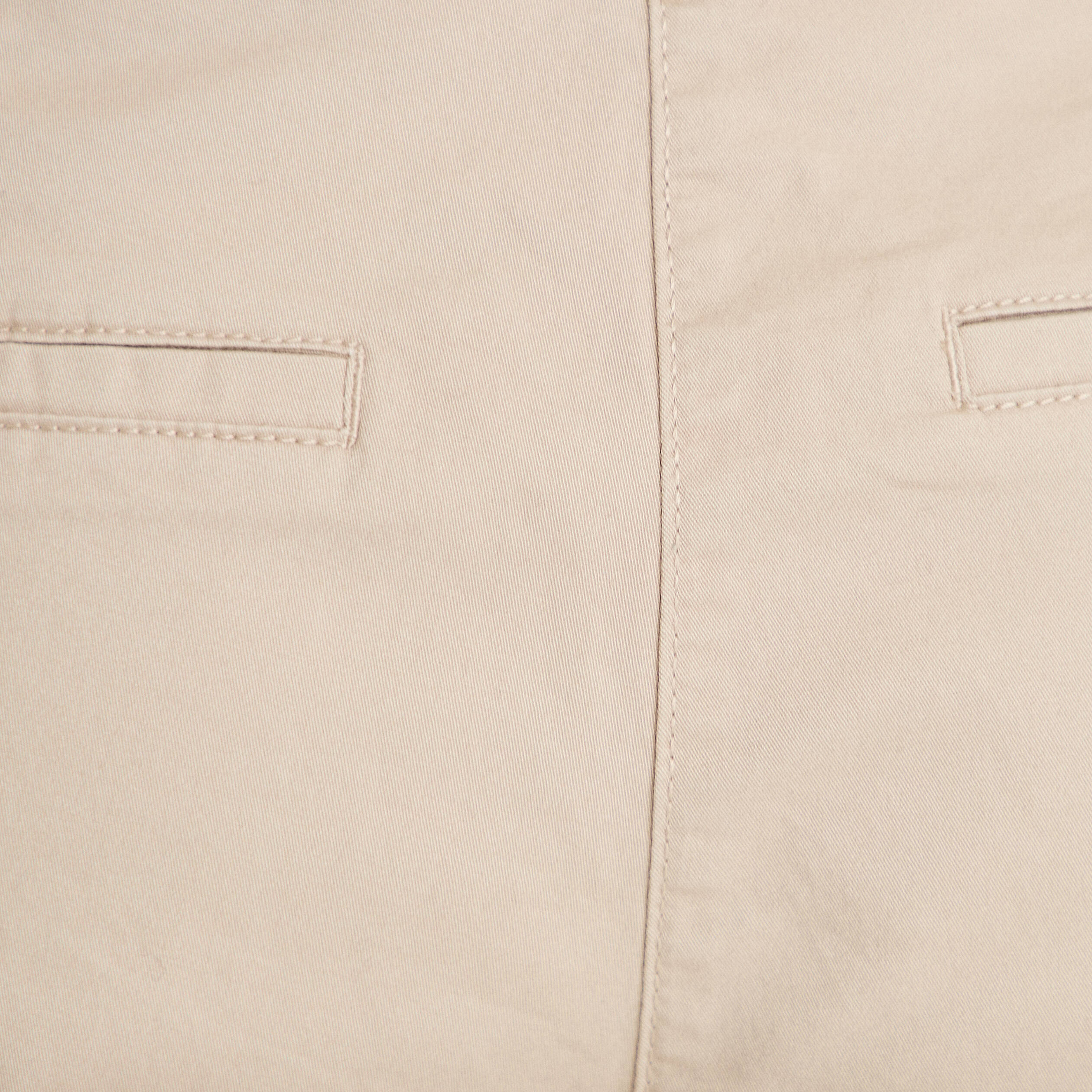 Pantalon chino 7/8&egrave;me beige femme