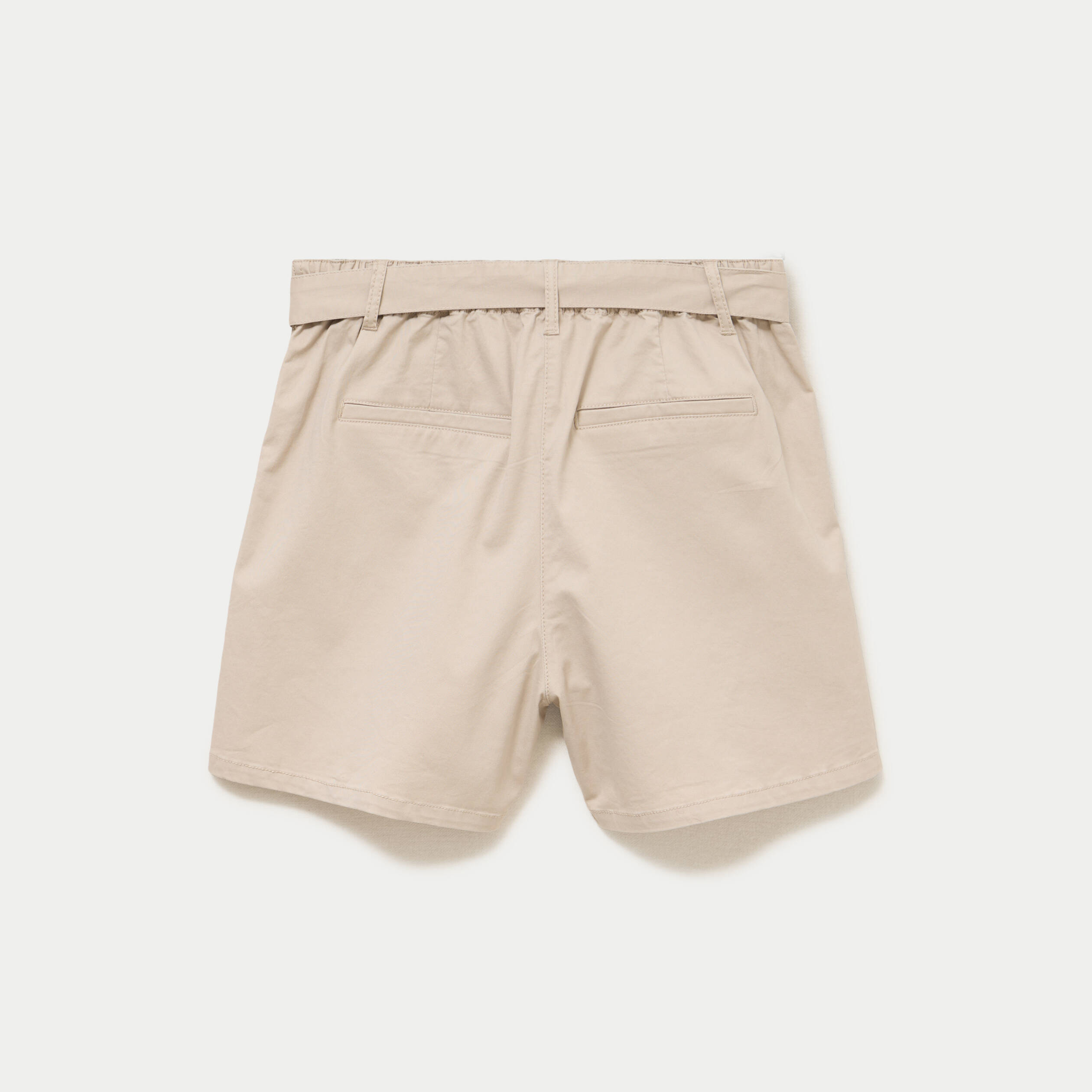Short beige femme
