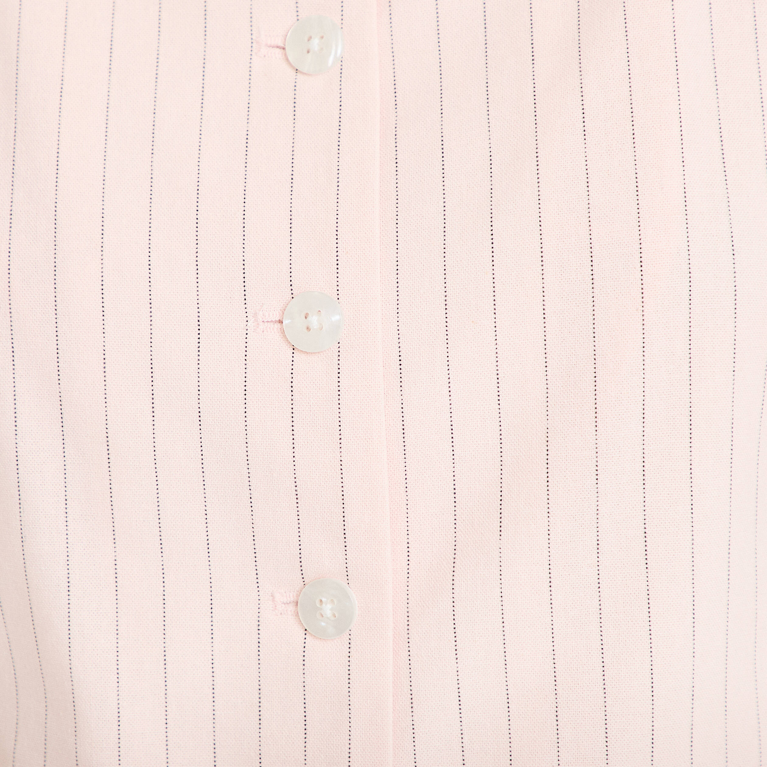Gilet ajust&eacute; col v bretelles fines rose femme