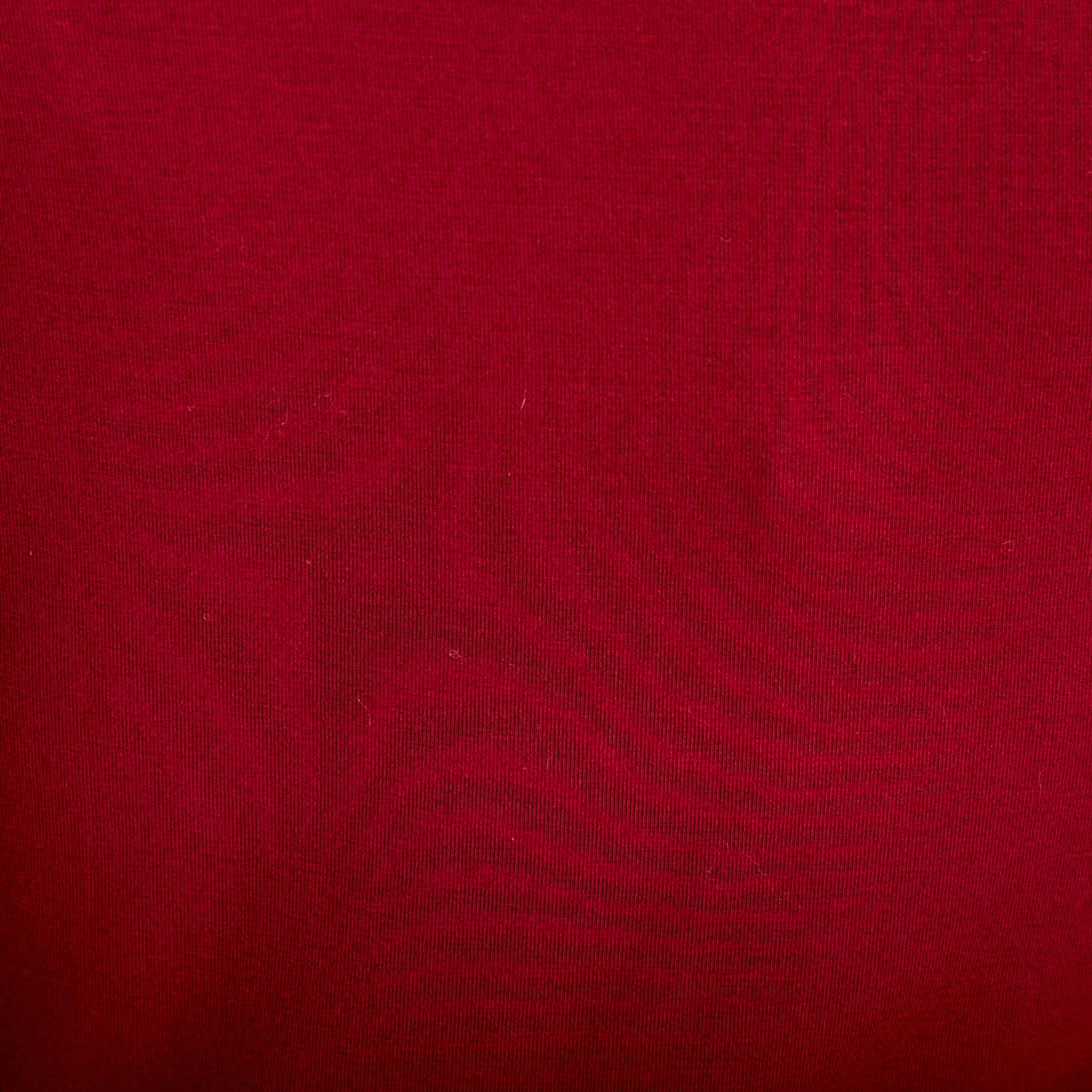 T-shirt uni &agrave; manches longues rouge femme