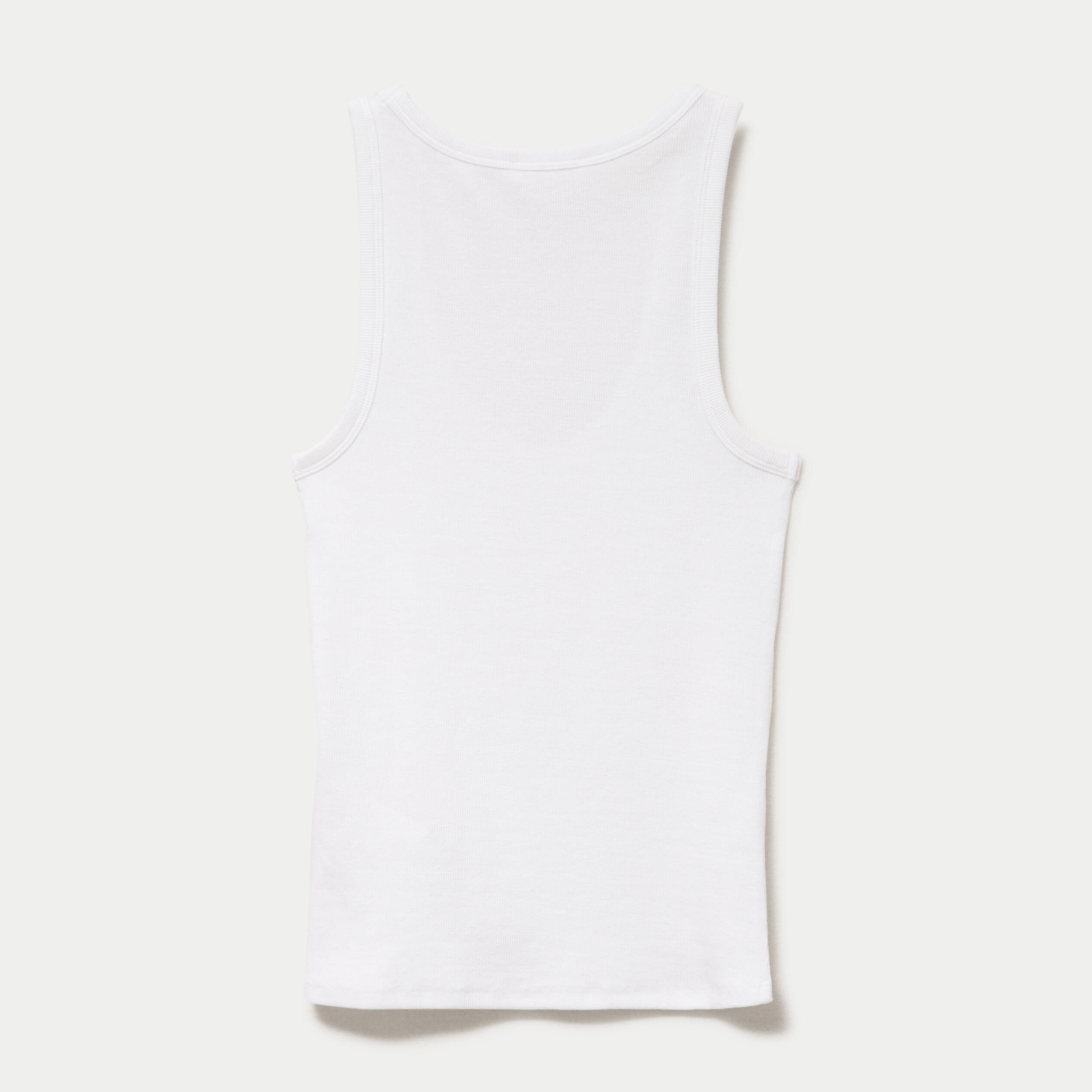 D&eacute;bardeur c&ocirc;tel&eacute; ajust&eacute; col v blanc femme
