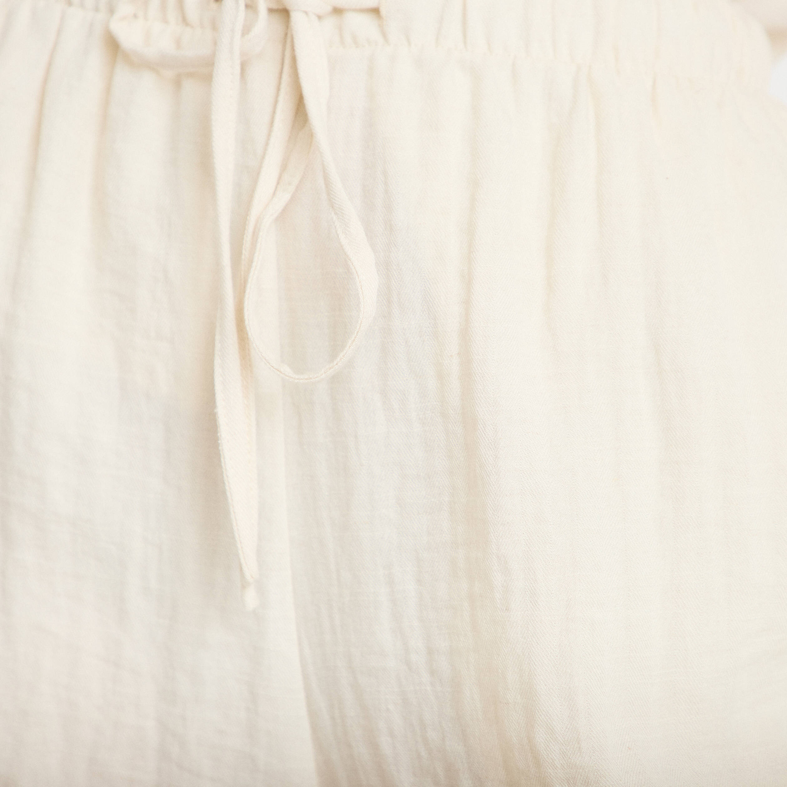 Short coupe flare ecru femme