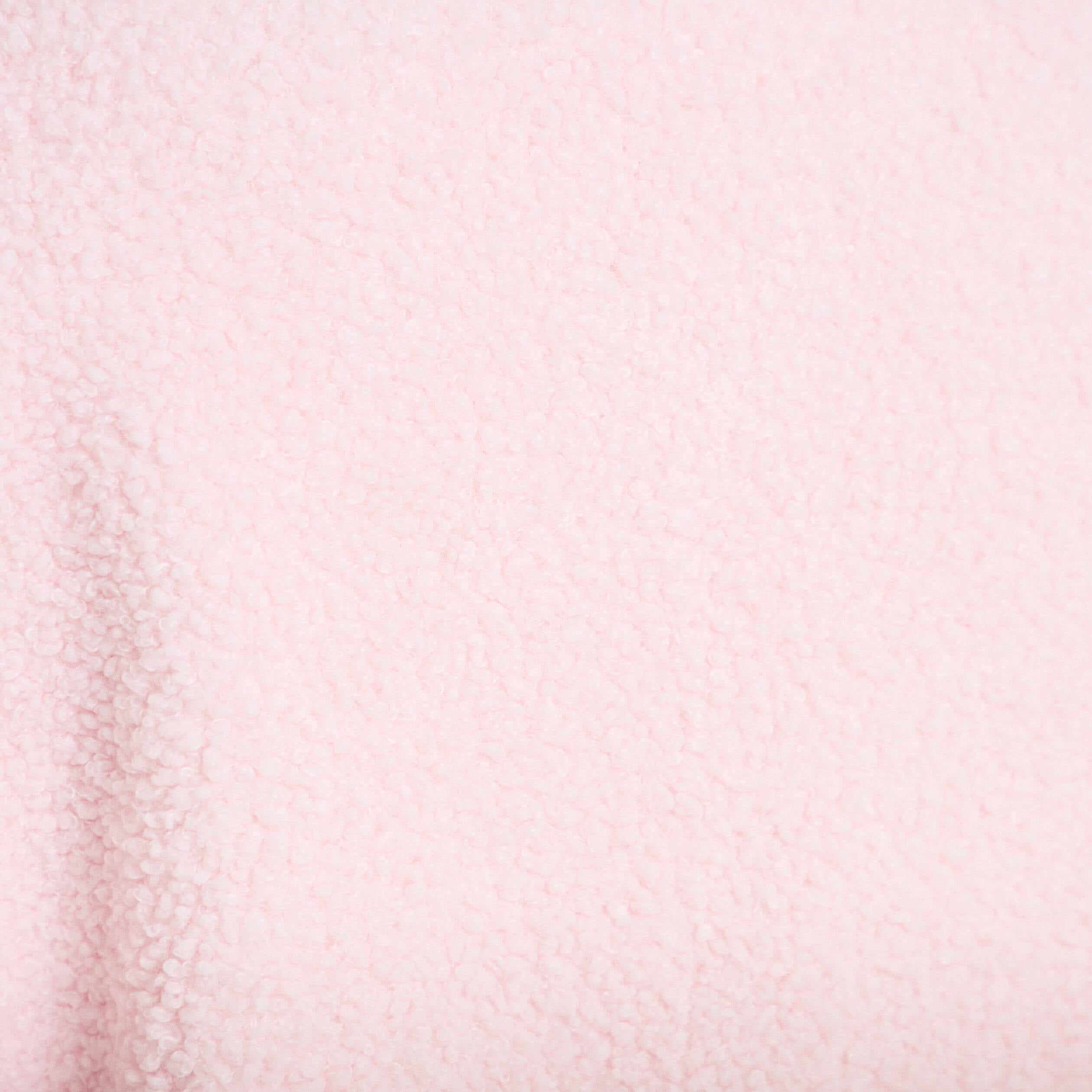 Gilet sans manches effet polaire rose clair femme