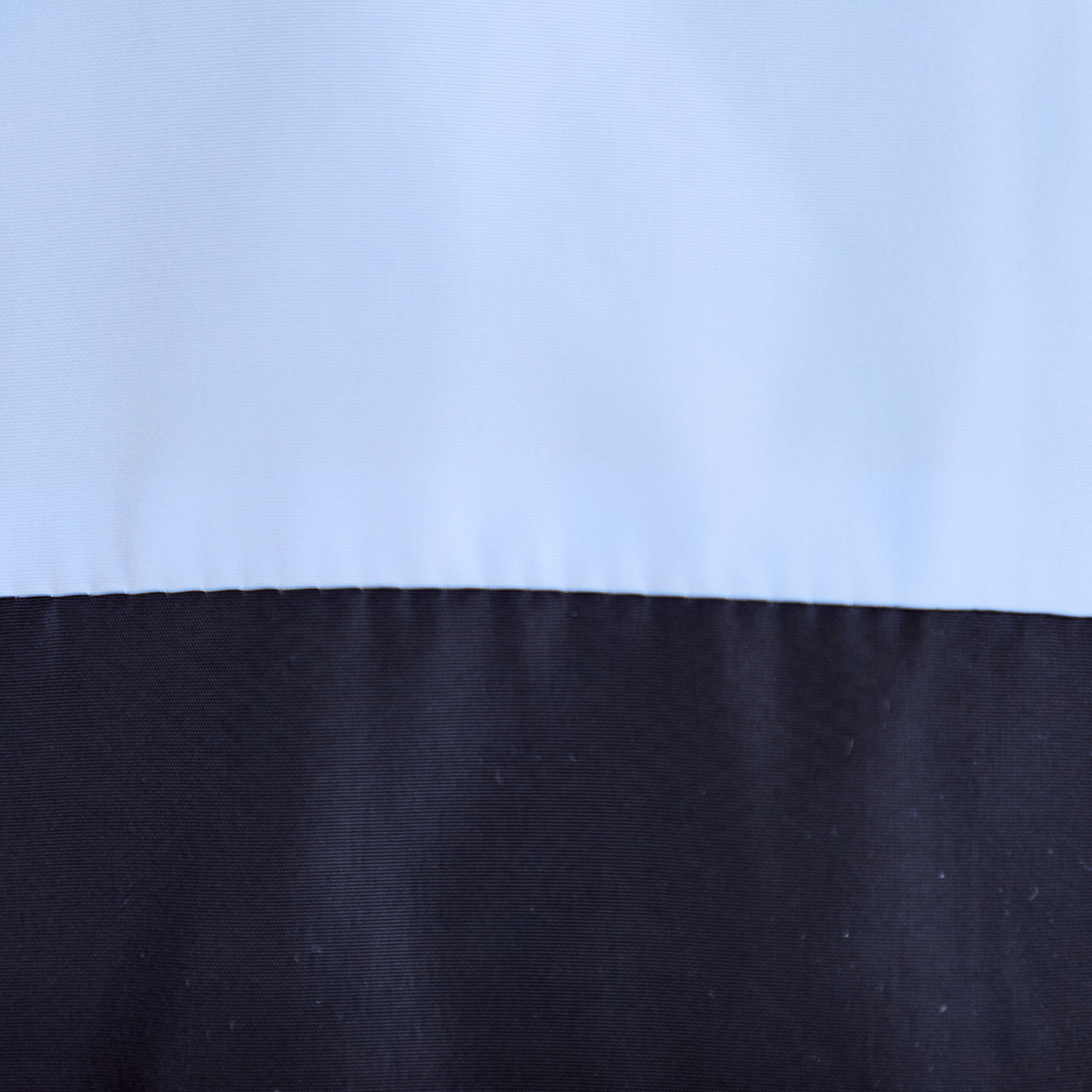 Veste cropped &agrave; capuche manches longues bleu marine femme