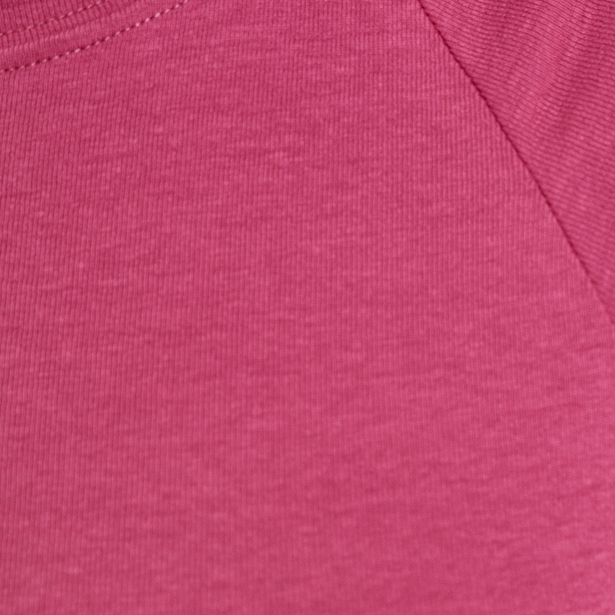 T-shirt manches courtes vieux rose femme