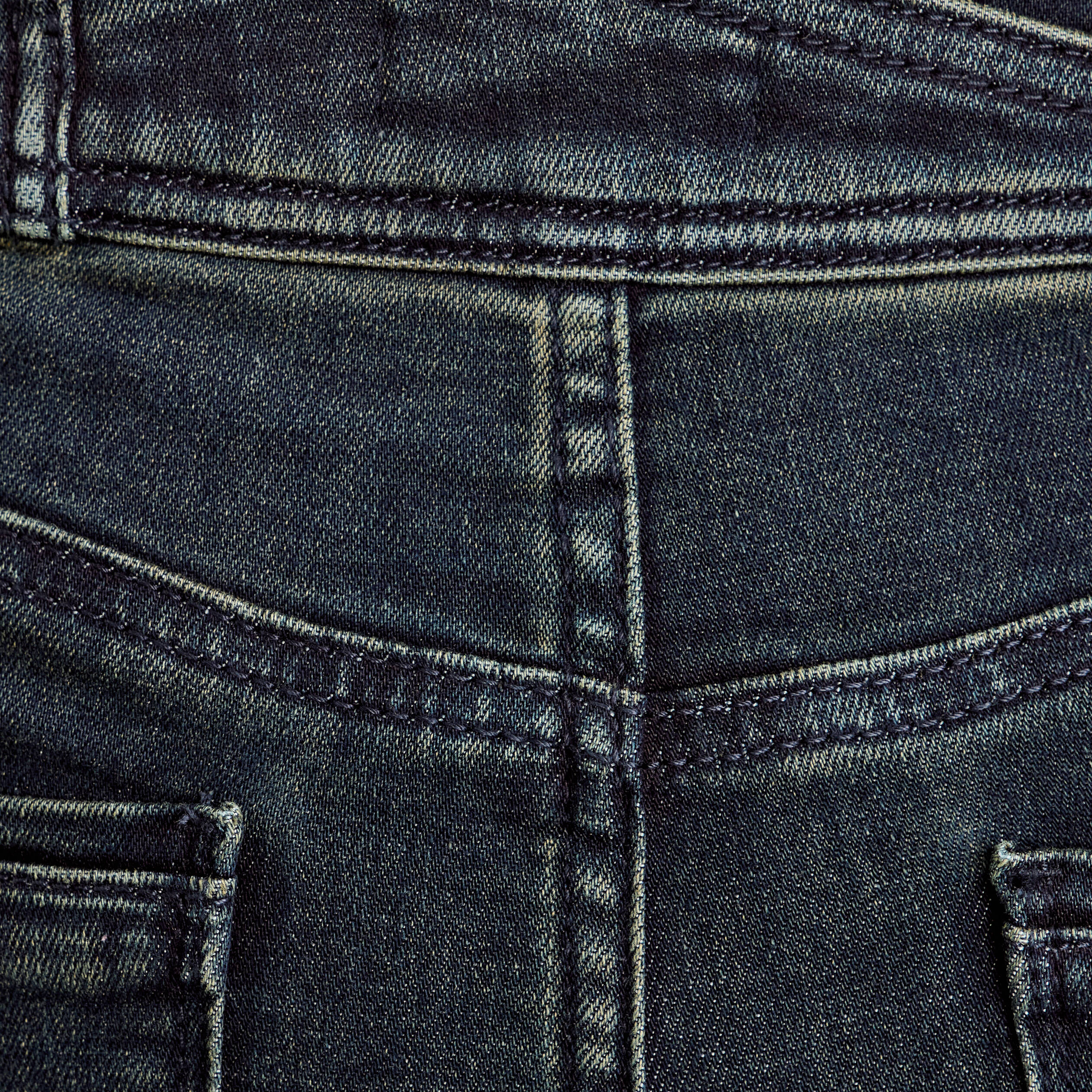 Jeans slim push-up denim blue black femme