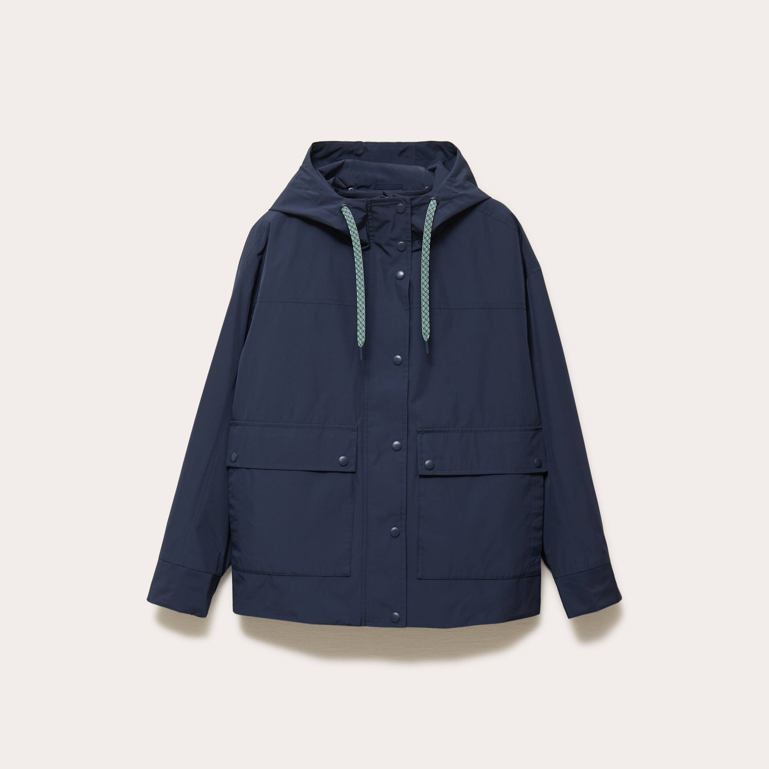 Parka 3-en-1 bleu marine femme