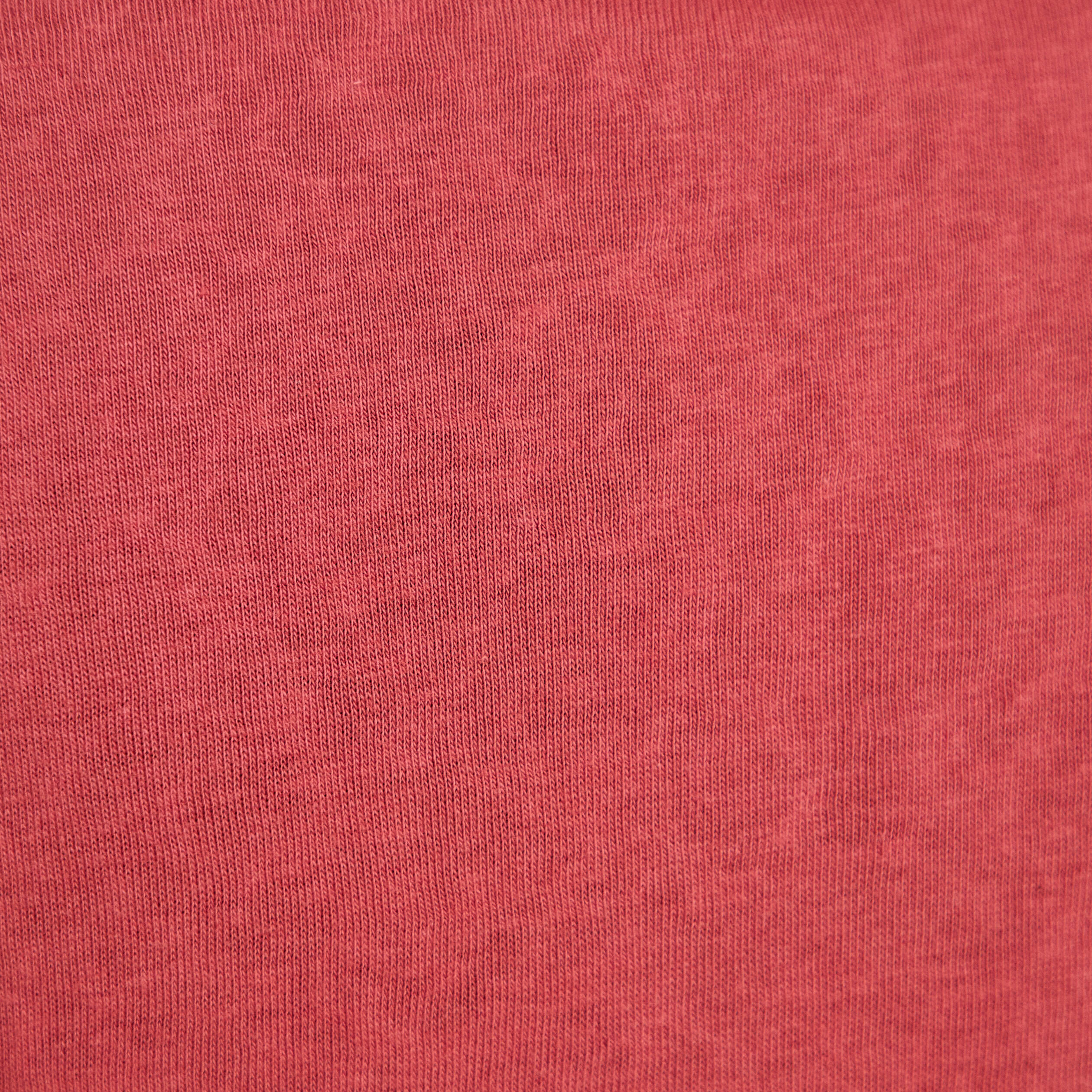 T-shirt col rond manches courtes brod&eacute; vieux rose femme