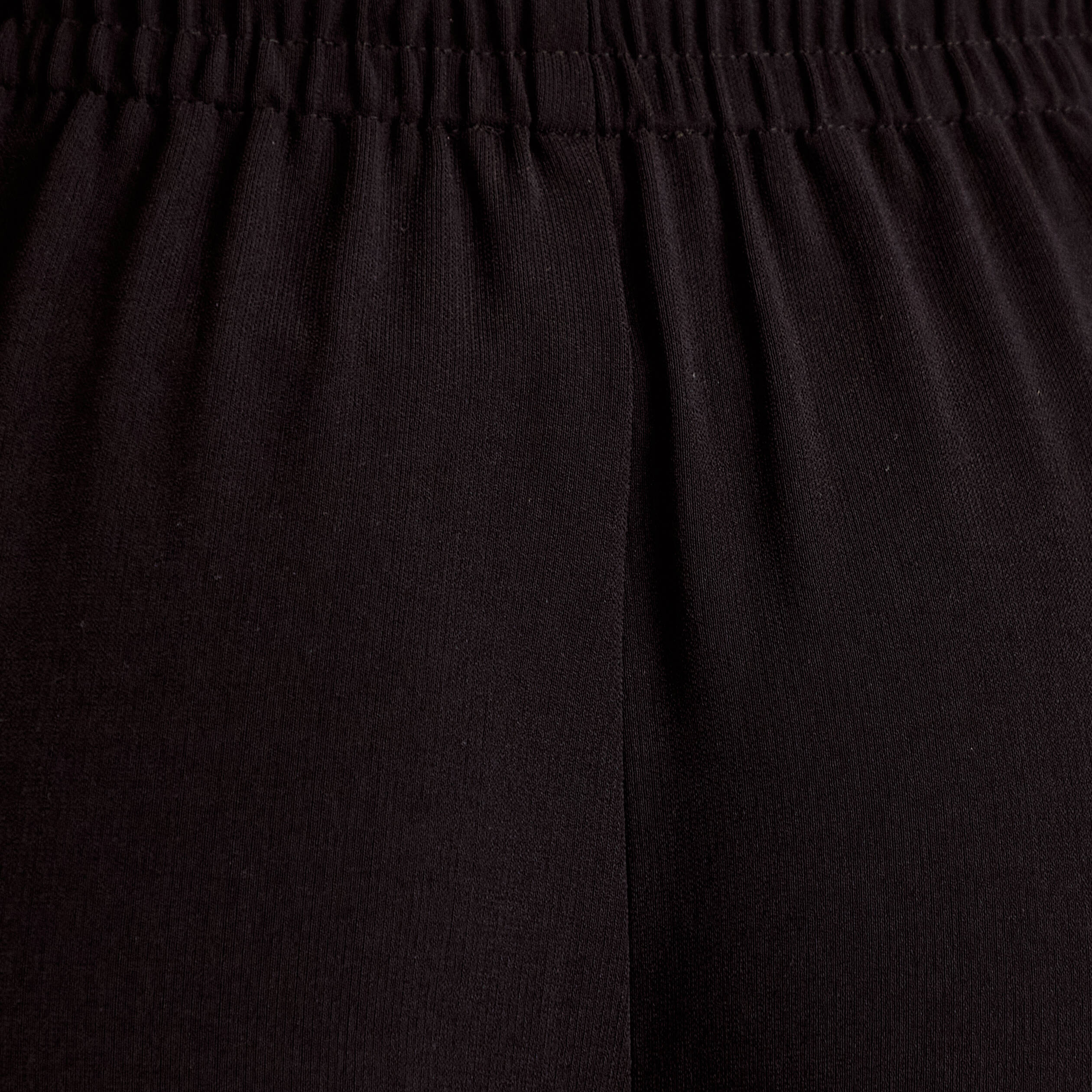 Pantalon large taille standard noir femme