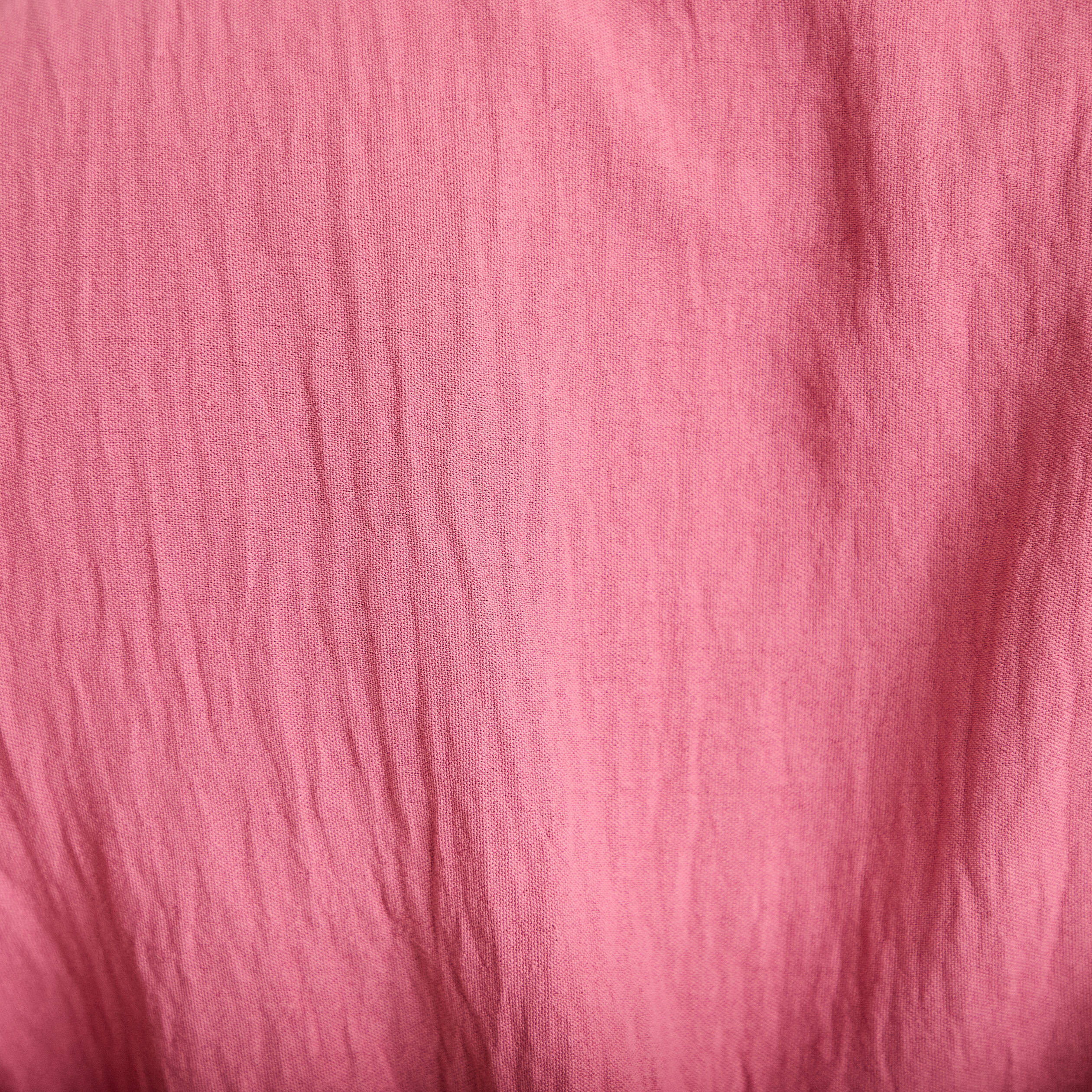 Robe longue &eacute;vas&eacute;e manches courtes vieux rose femme