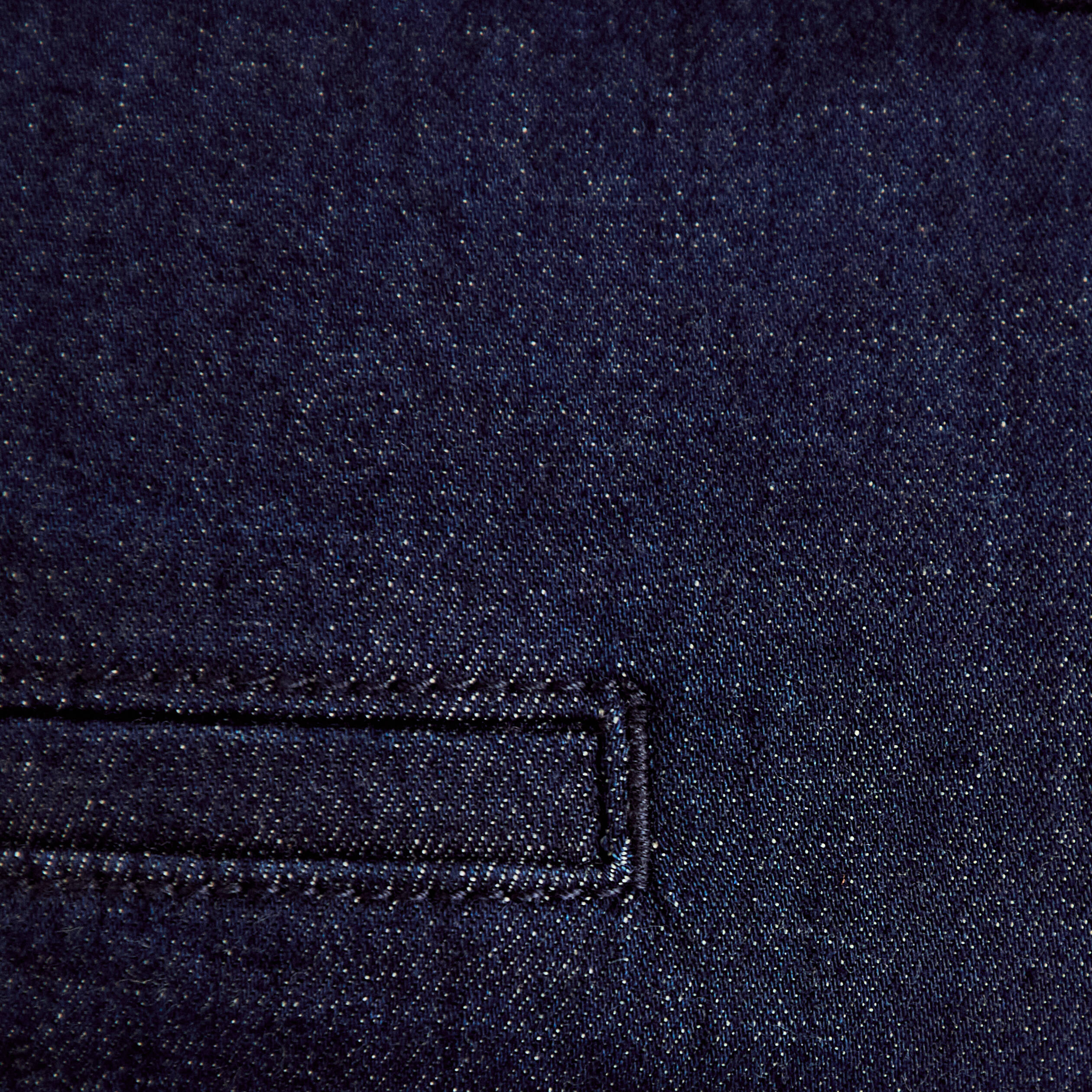 Jeans chino avec ceinture denim brut femme