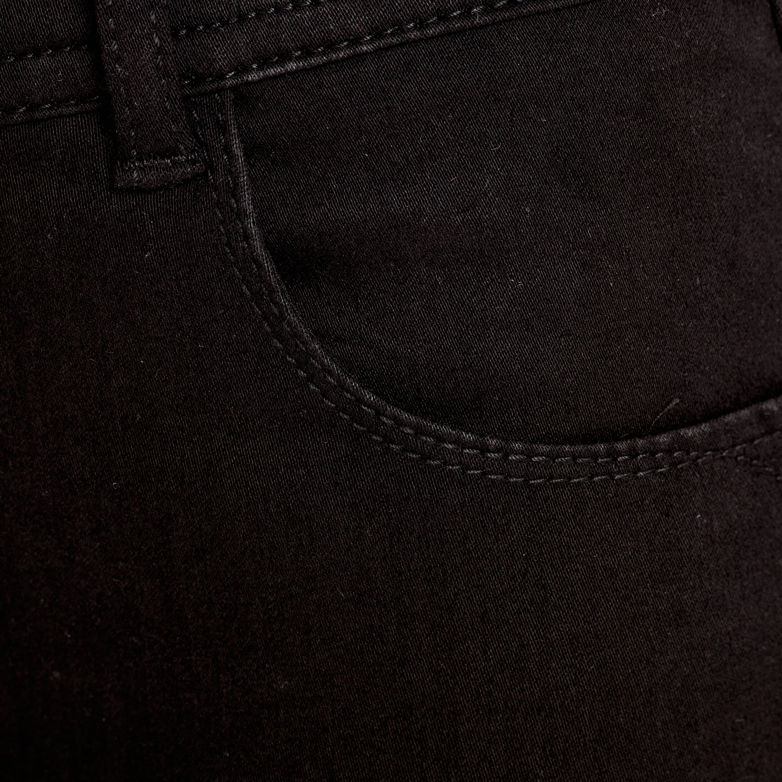 Jeans slim push-up denim noir femme