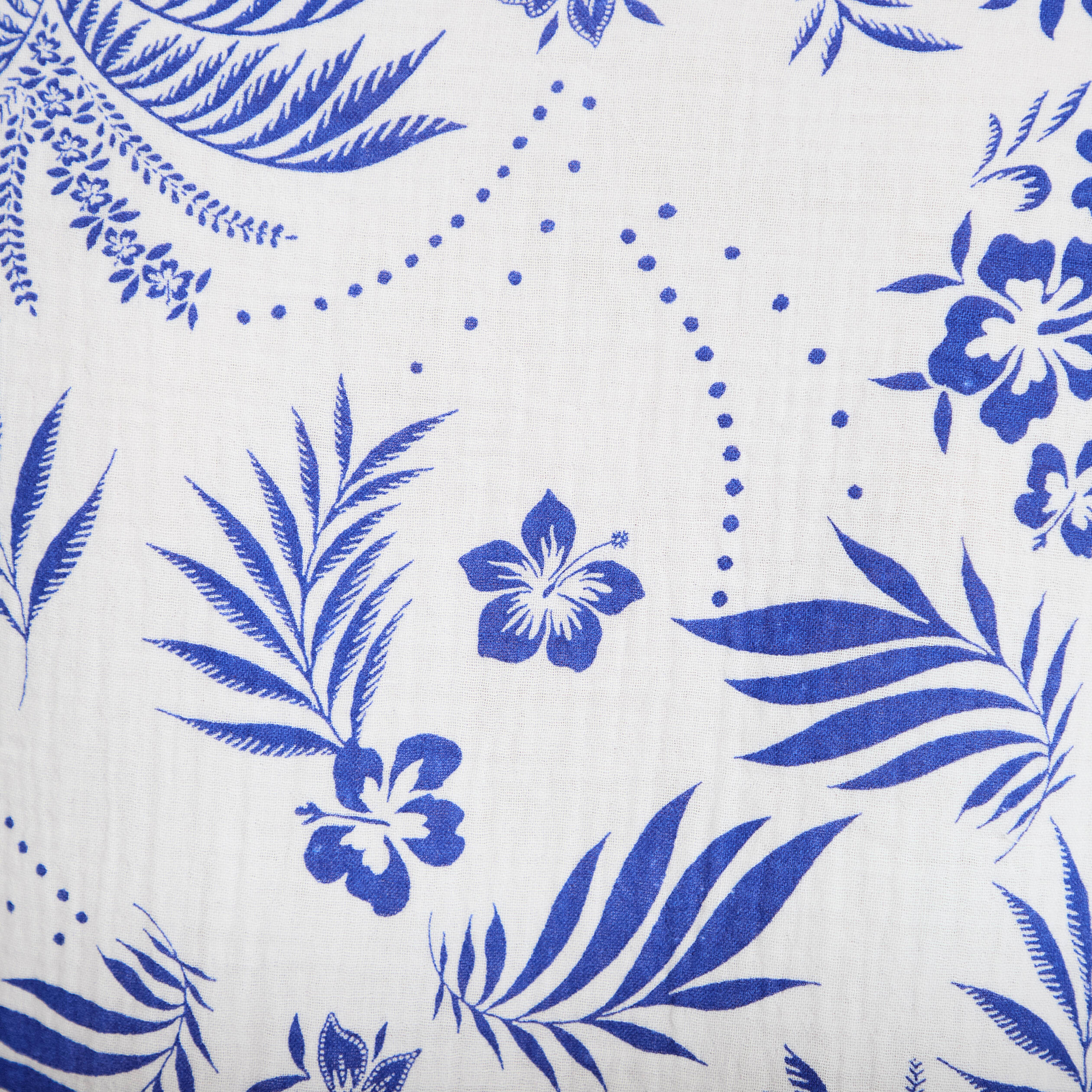 Chemise manches 3/4 blanc femme