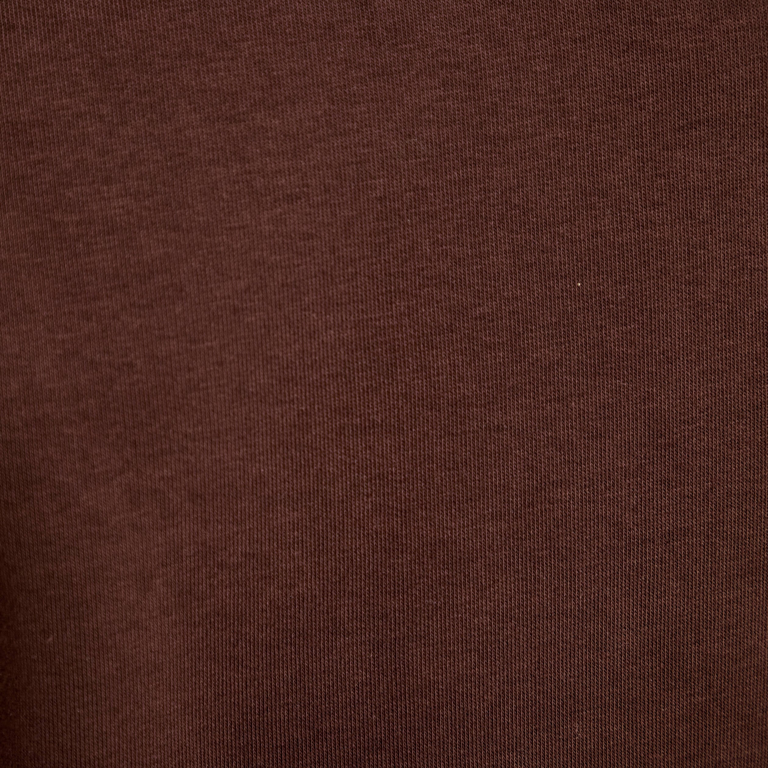 Sweat col rond manches longues marron fonc&eacute; femme