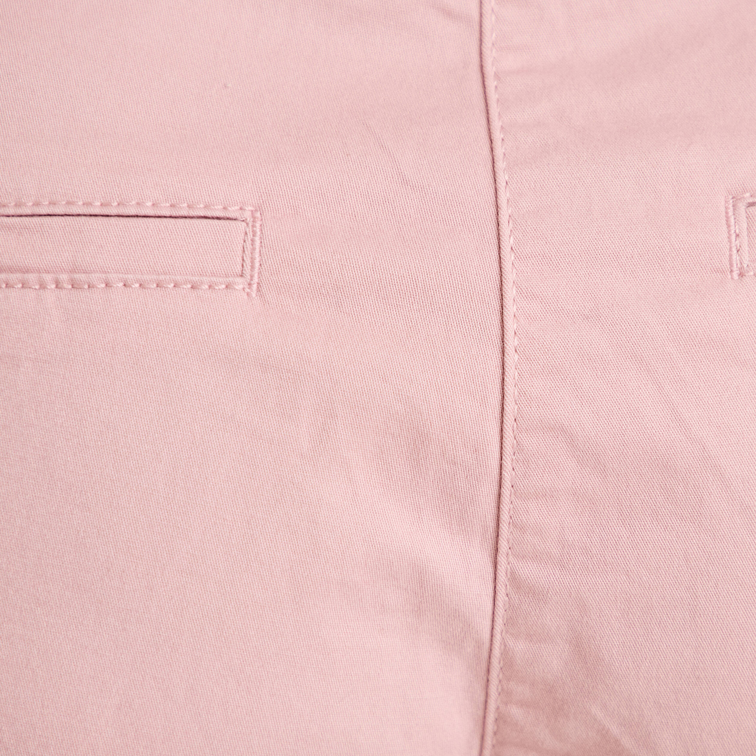 Short chino ceintur&eacute; rose pastel femme