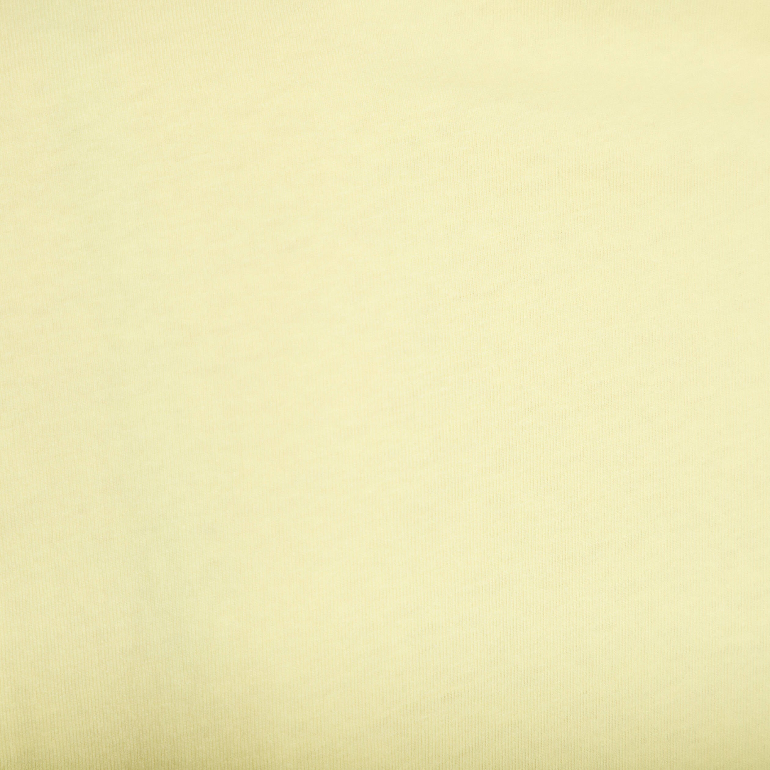 T-shirt oversize manches courtes jaune pastel femme