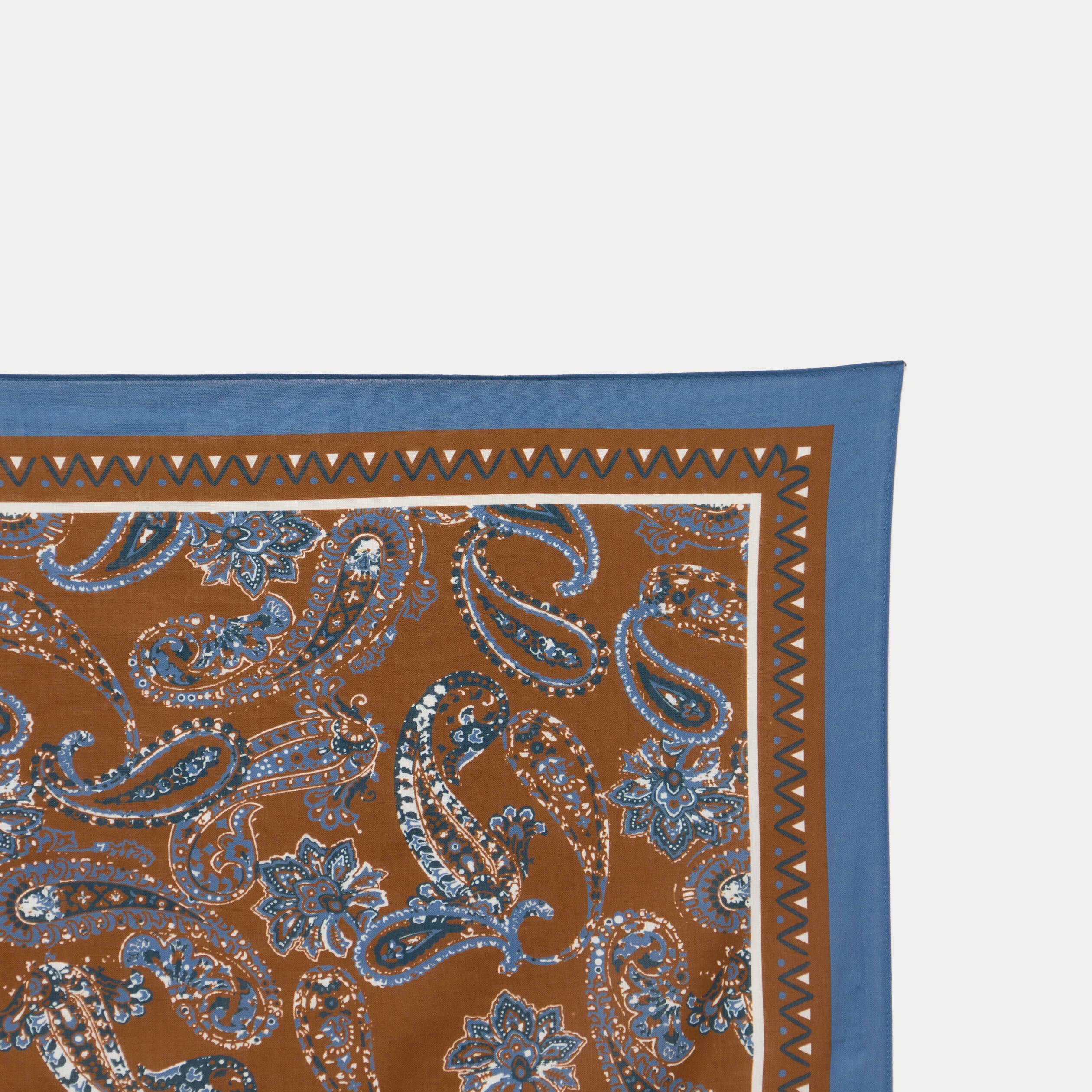 Foulard marron femme