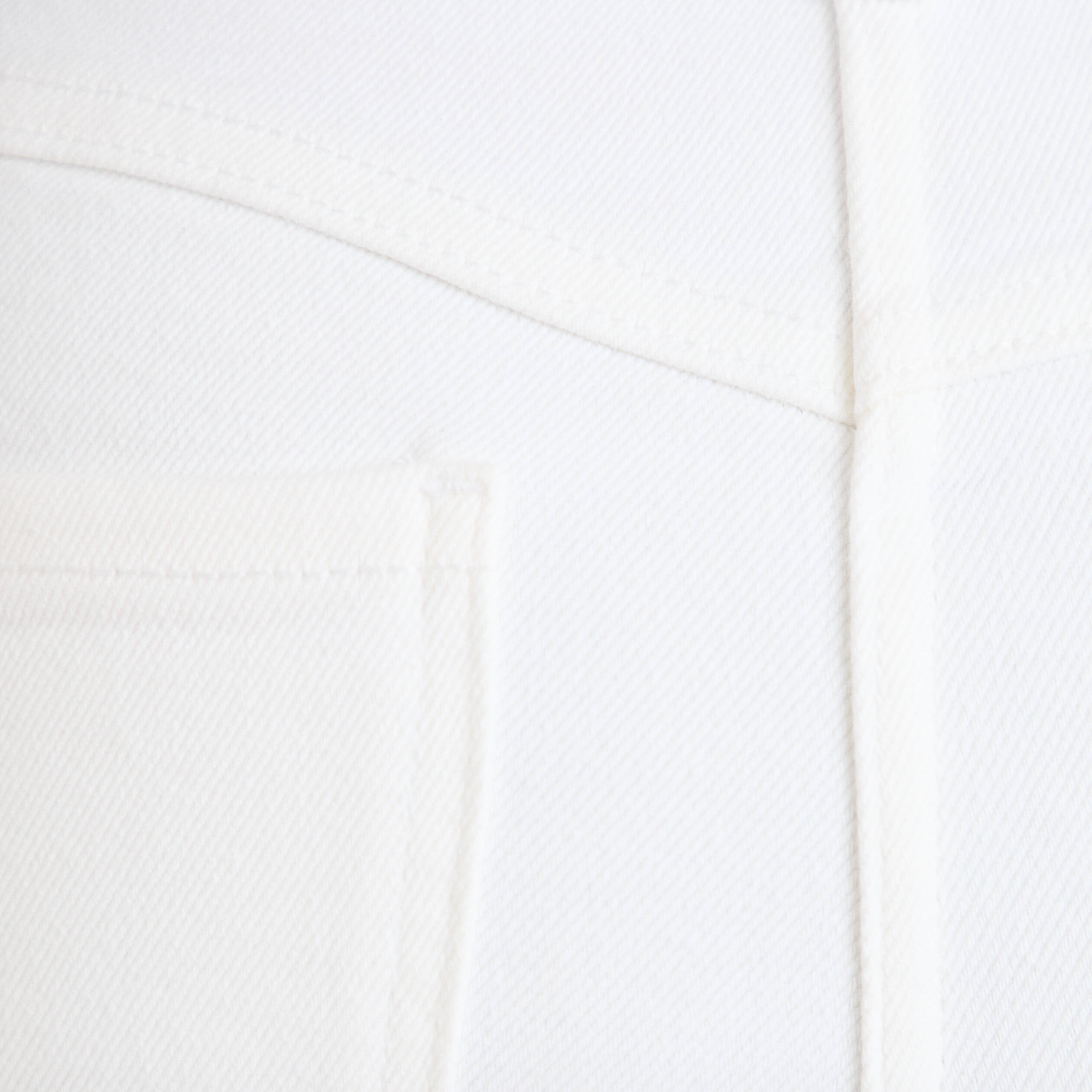 Jean skinny push-up taille standard blanc femme