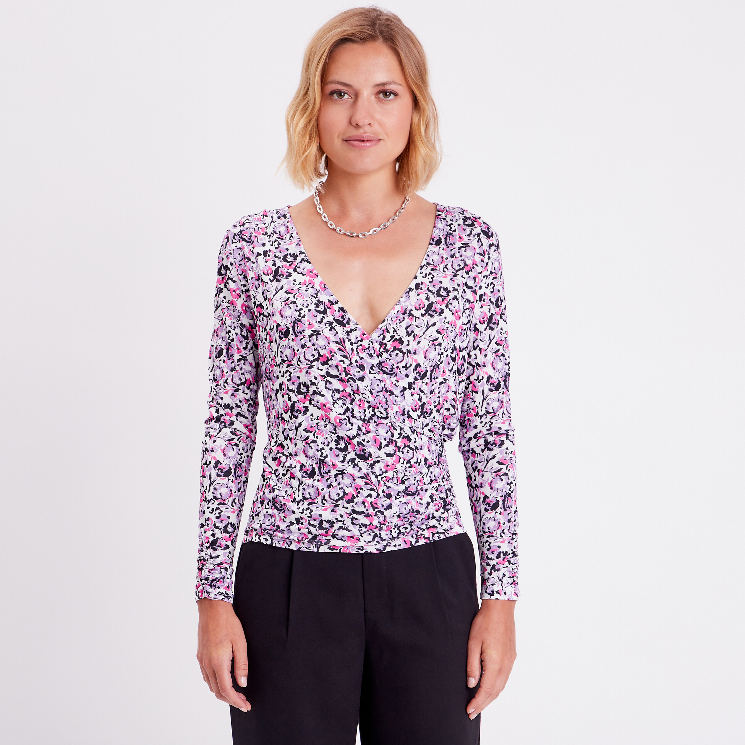 T-shirt Femme Cache-Cache - Taille 1 - Occasion Très Bon état - Peu Porté