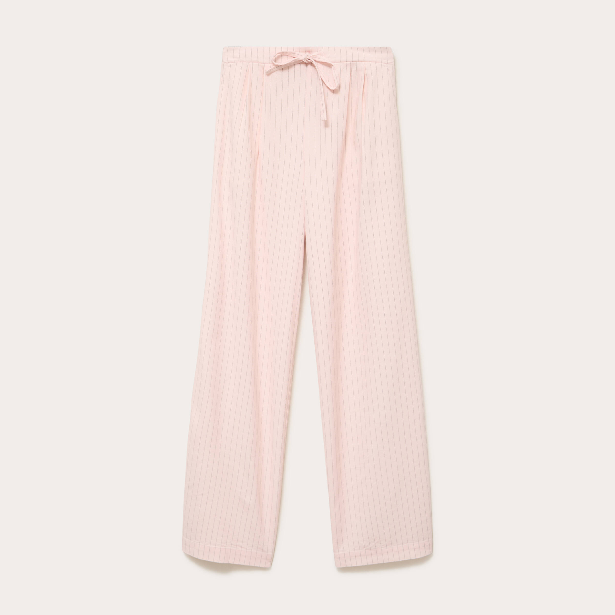 Pantalon large rose femme