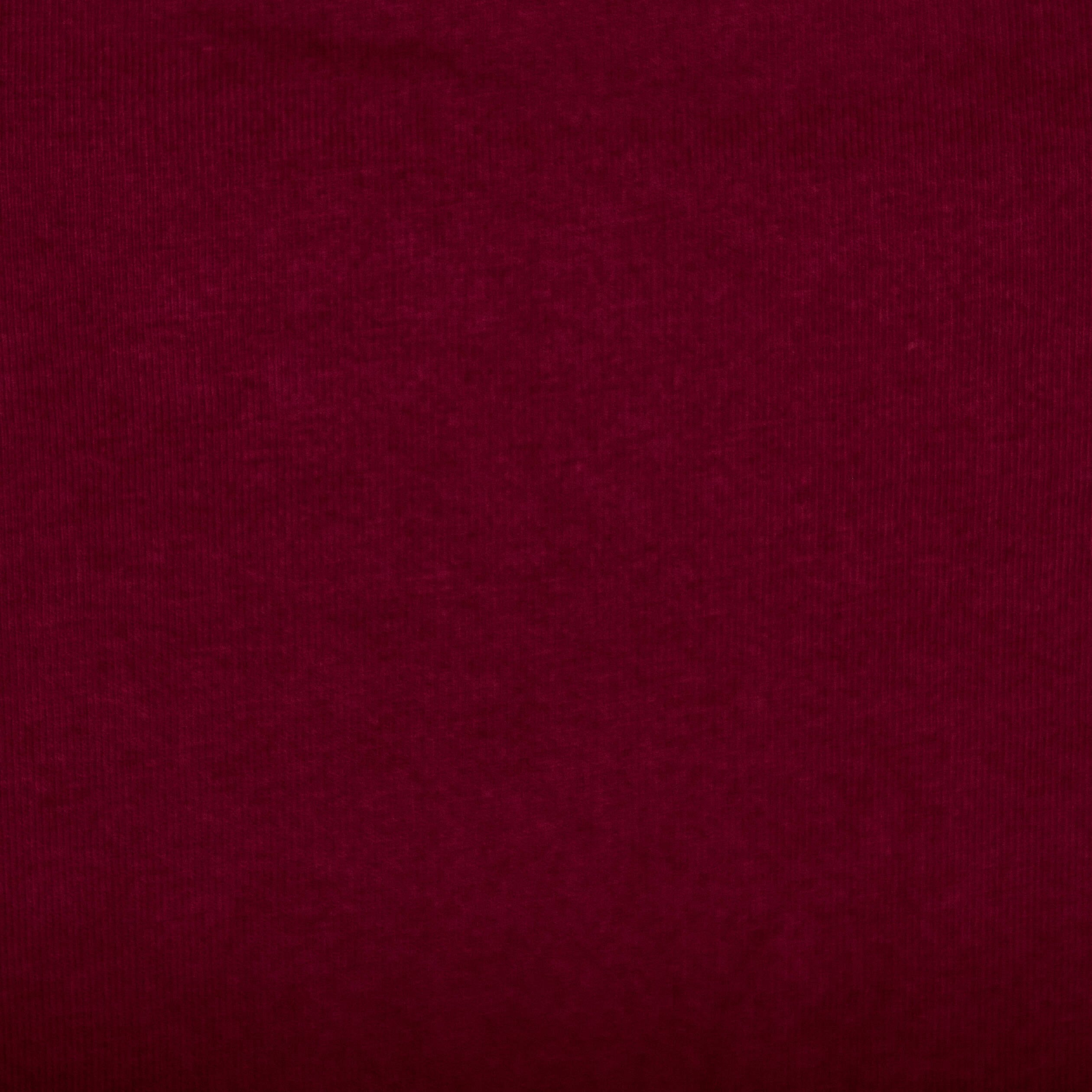T-shirt col rond manches courtes bordeaux femme