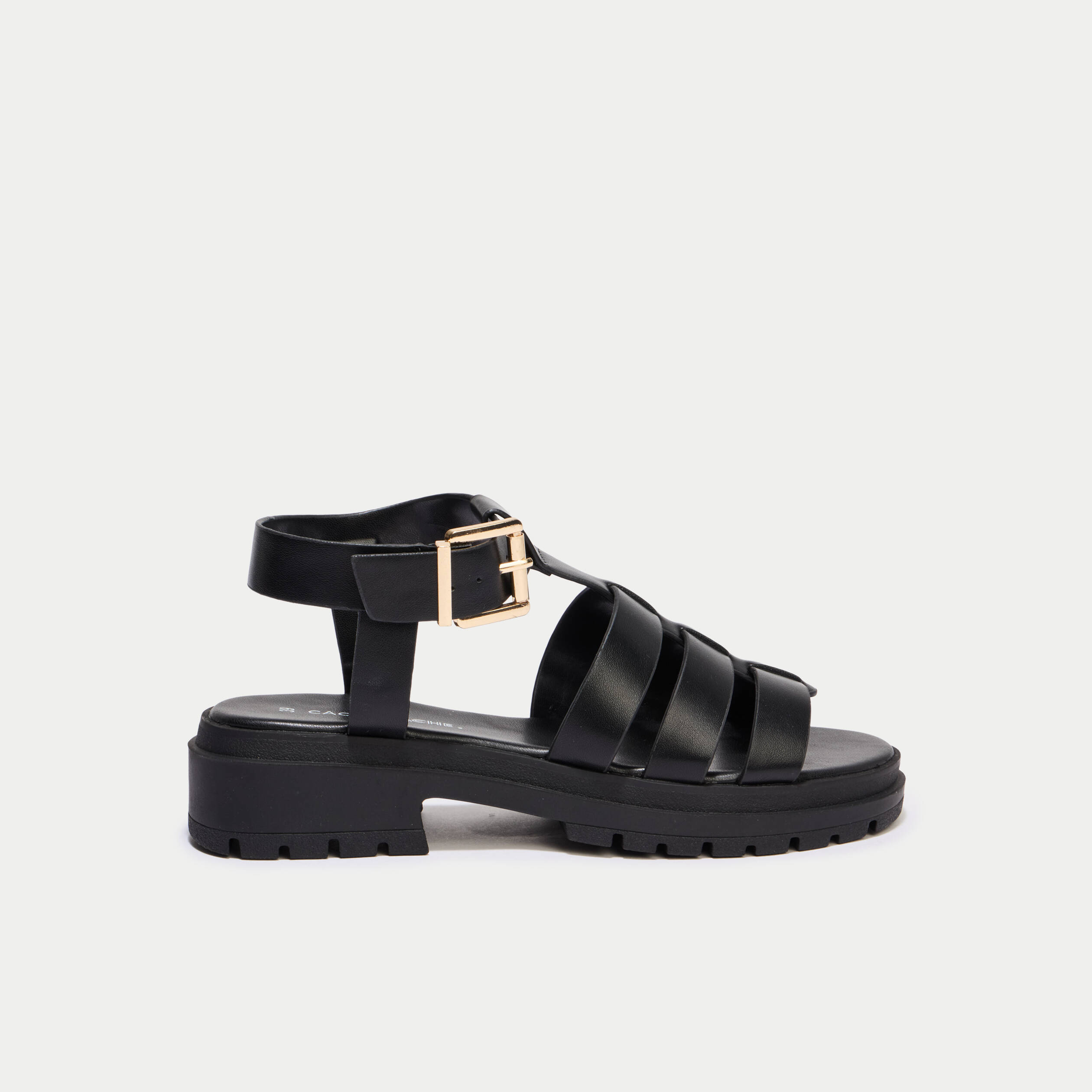 Sandales noir femme