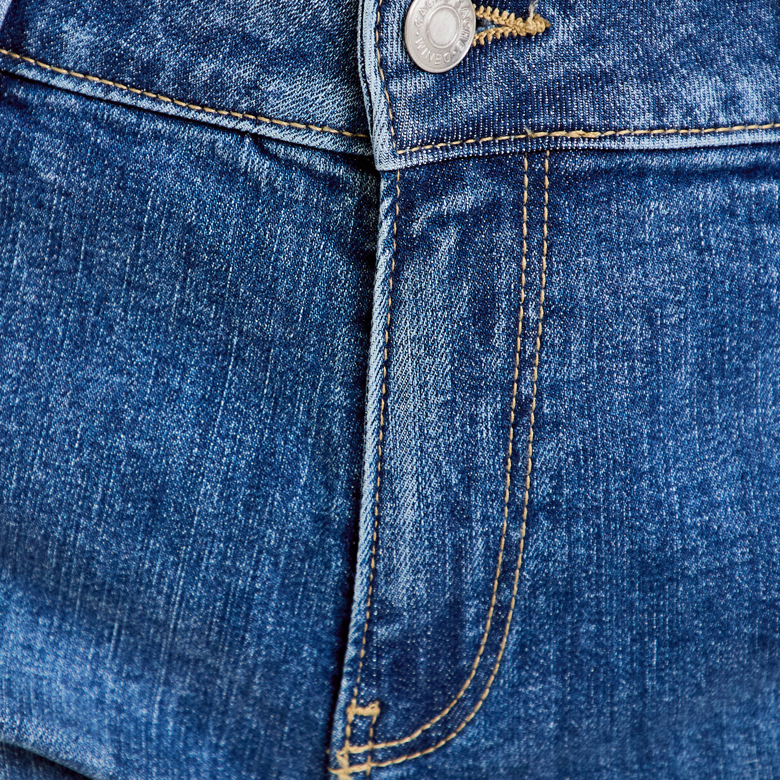 Short en jean denim double stone femme