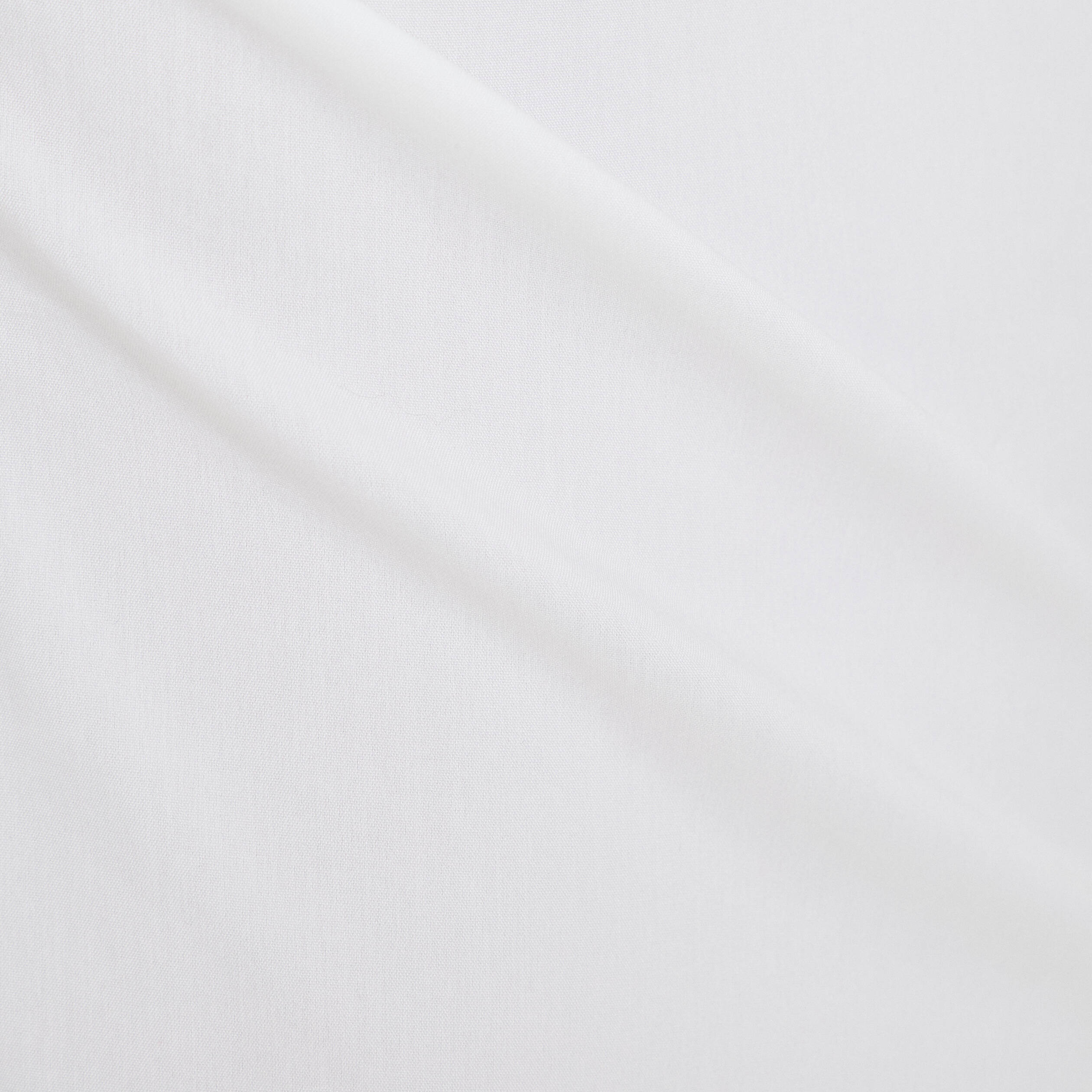 Chemise cintr&eacute;e courte col classique ecru femme
