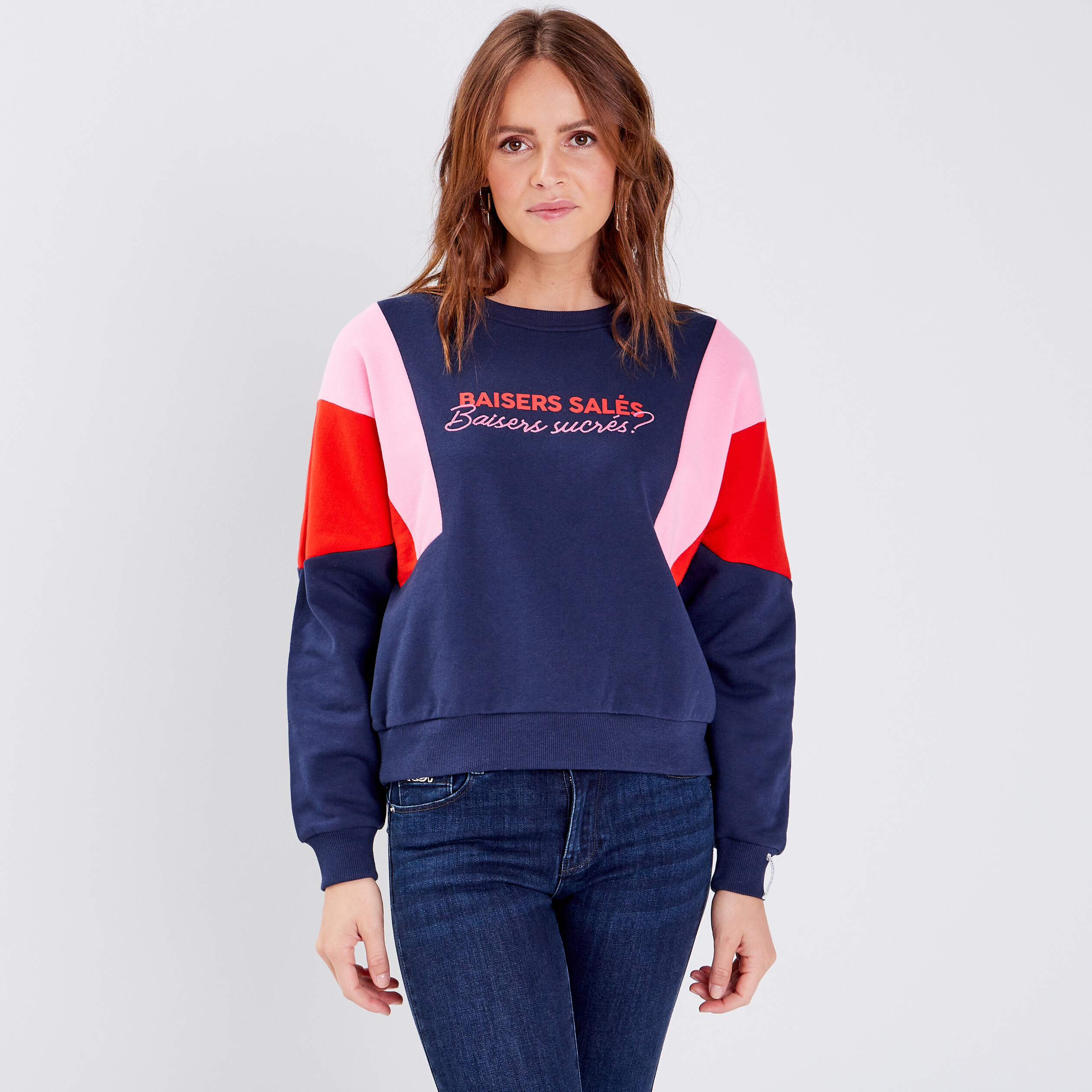 Sweat à Capuche Next Femme Taille S Bleu Marine - Occasion Très Bon état