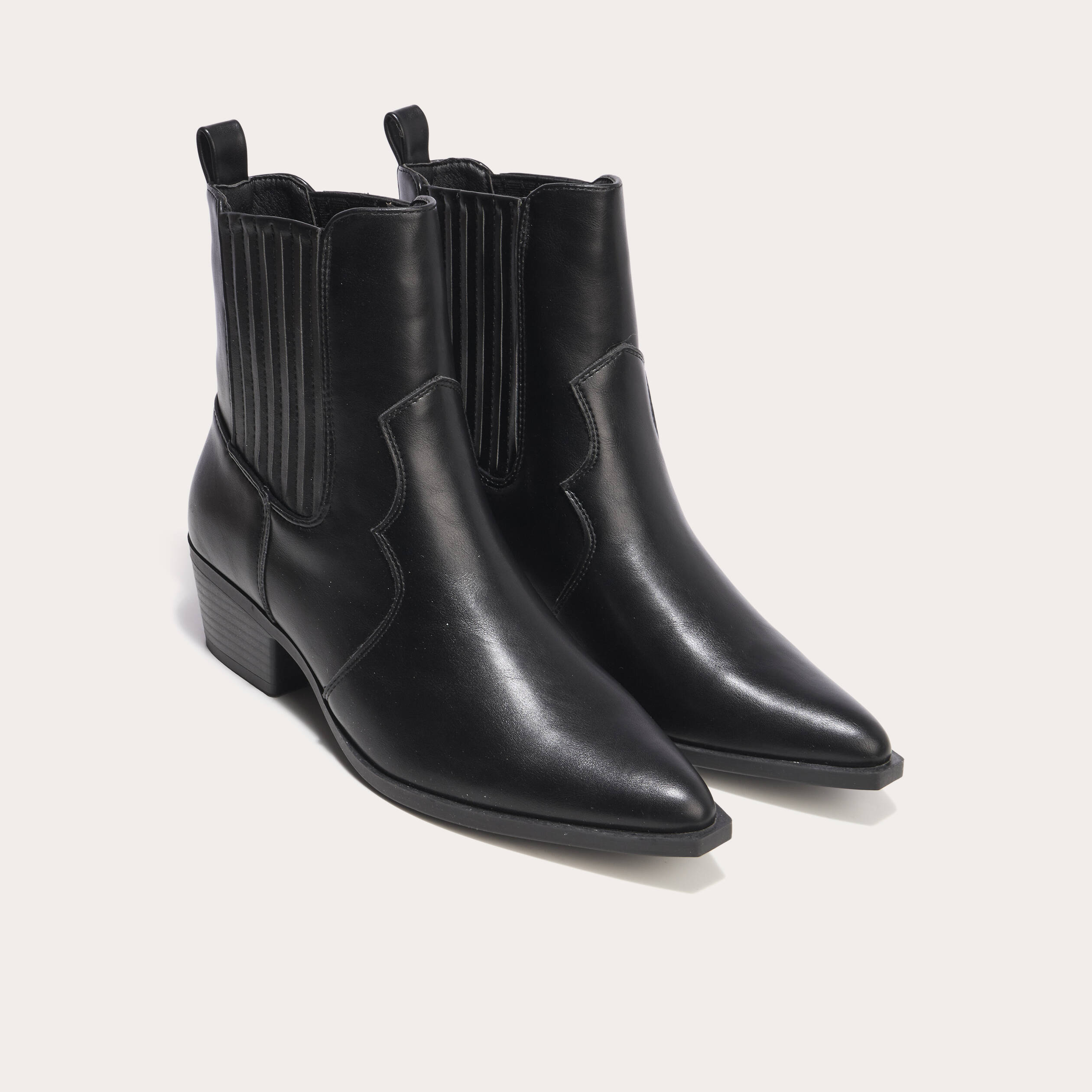 Bottines noir femme