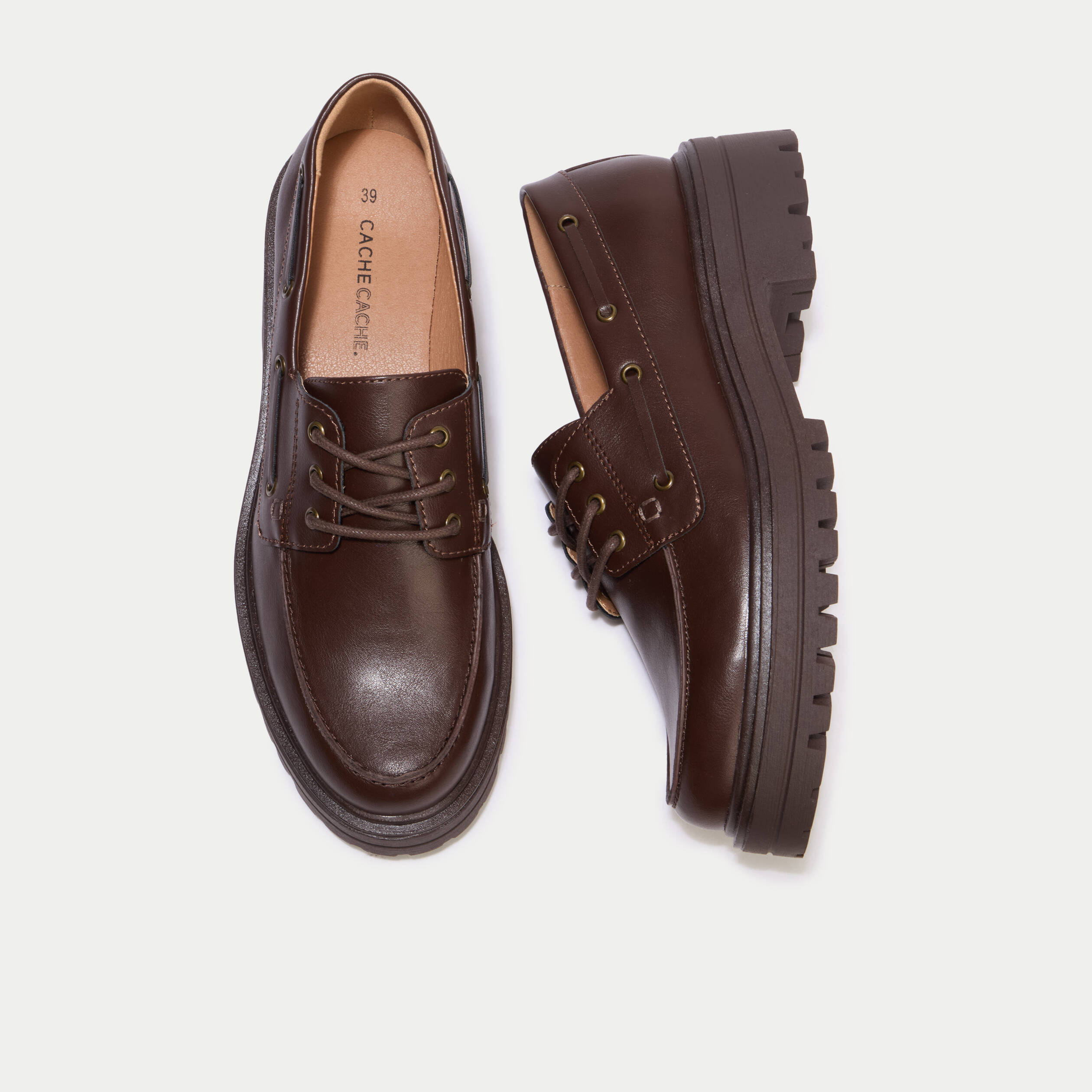 Chaussures marron femme