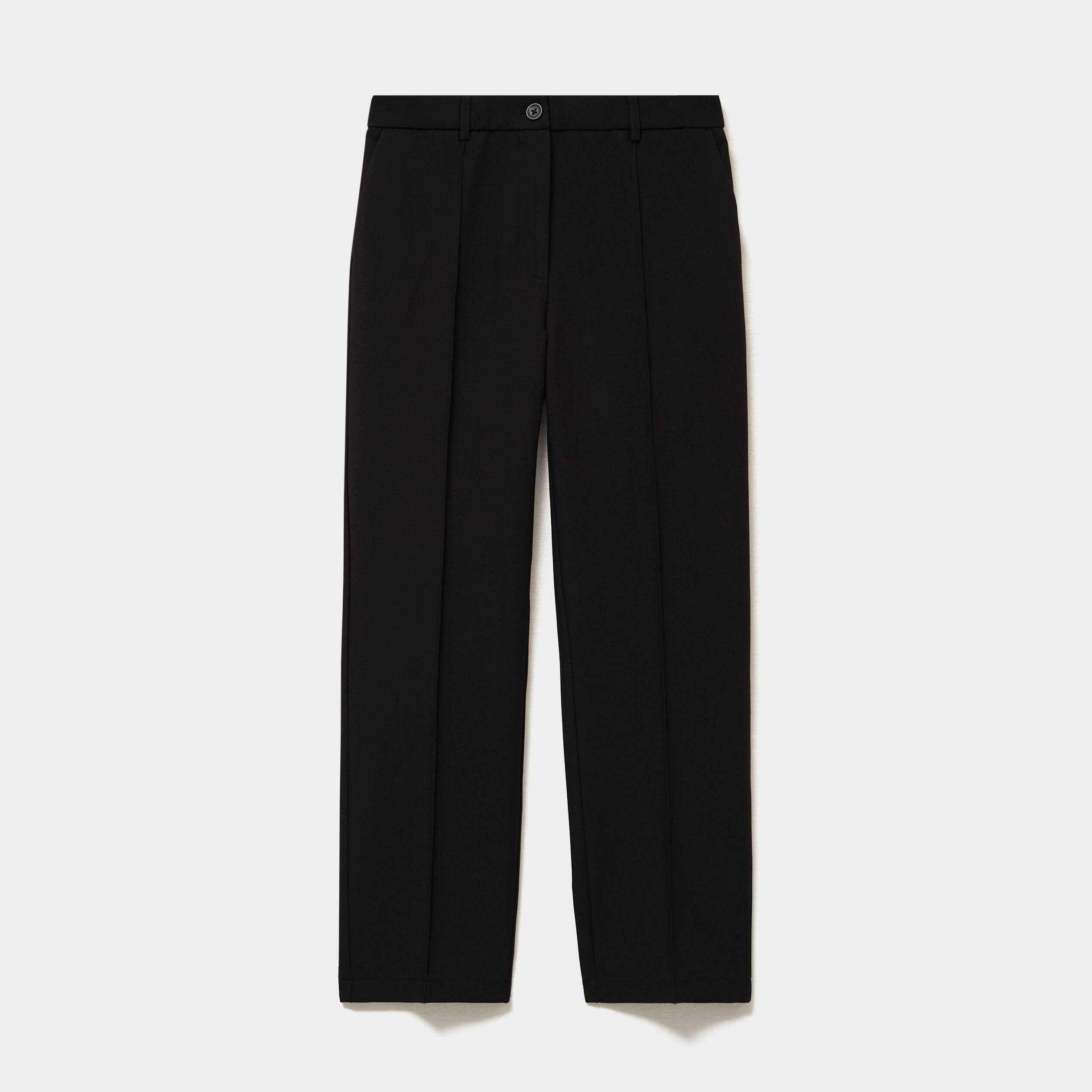 Pantalon bootcut taille standard noir femme