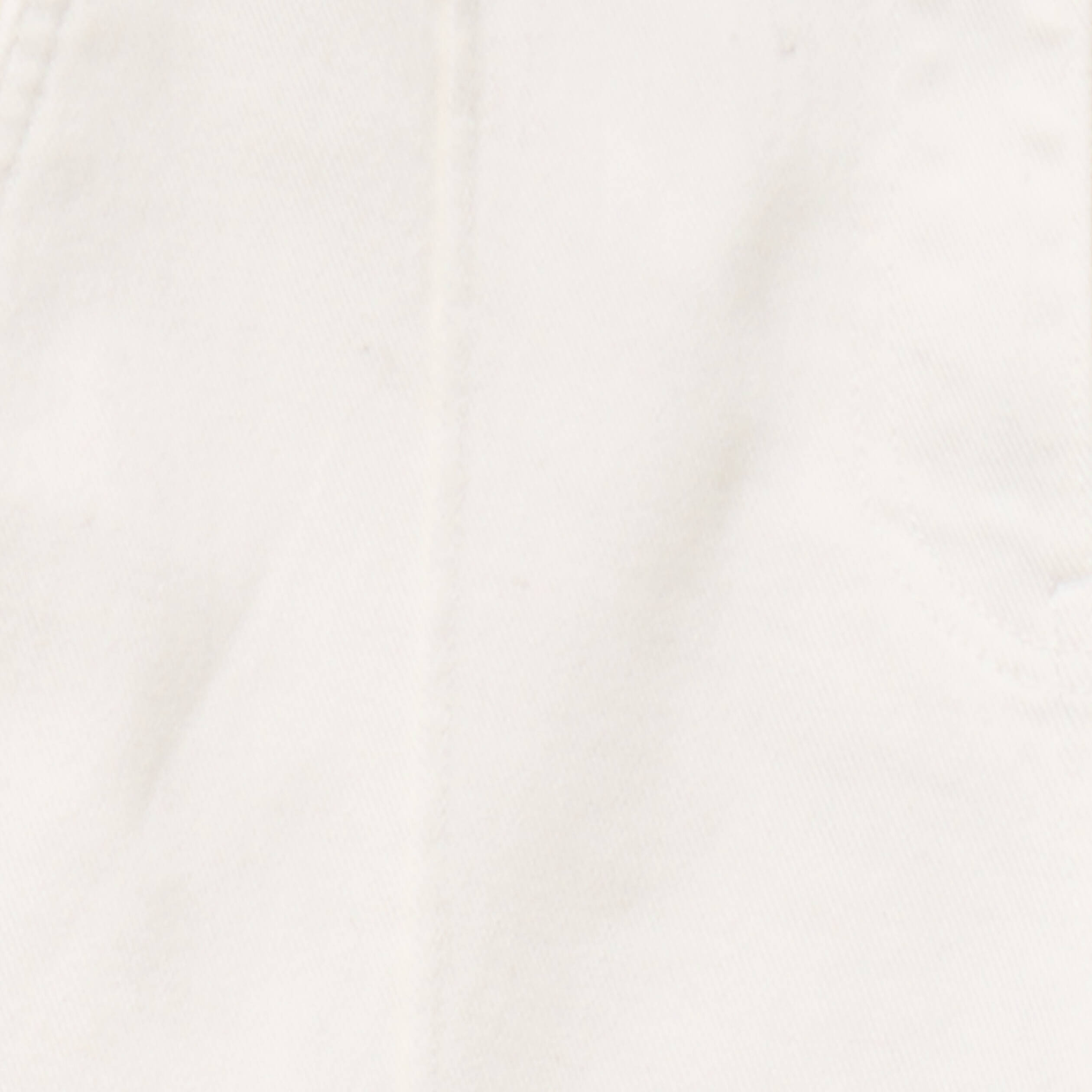 Jean wide leg taille standard denim blanc femme
