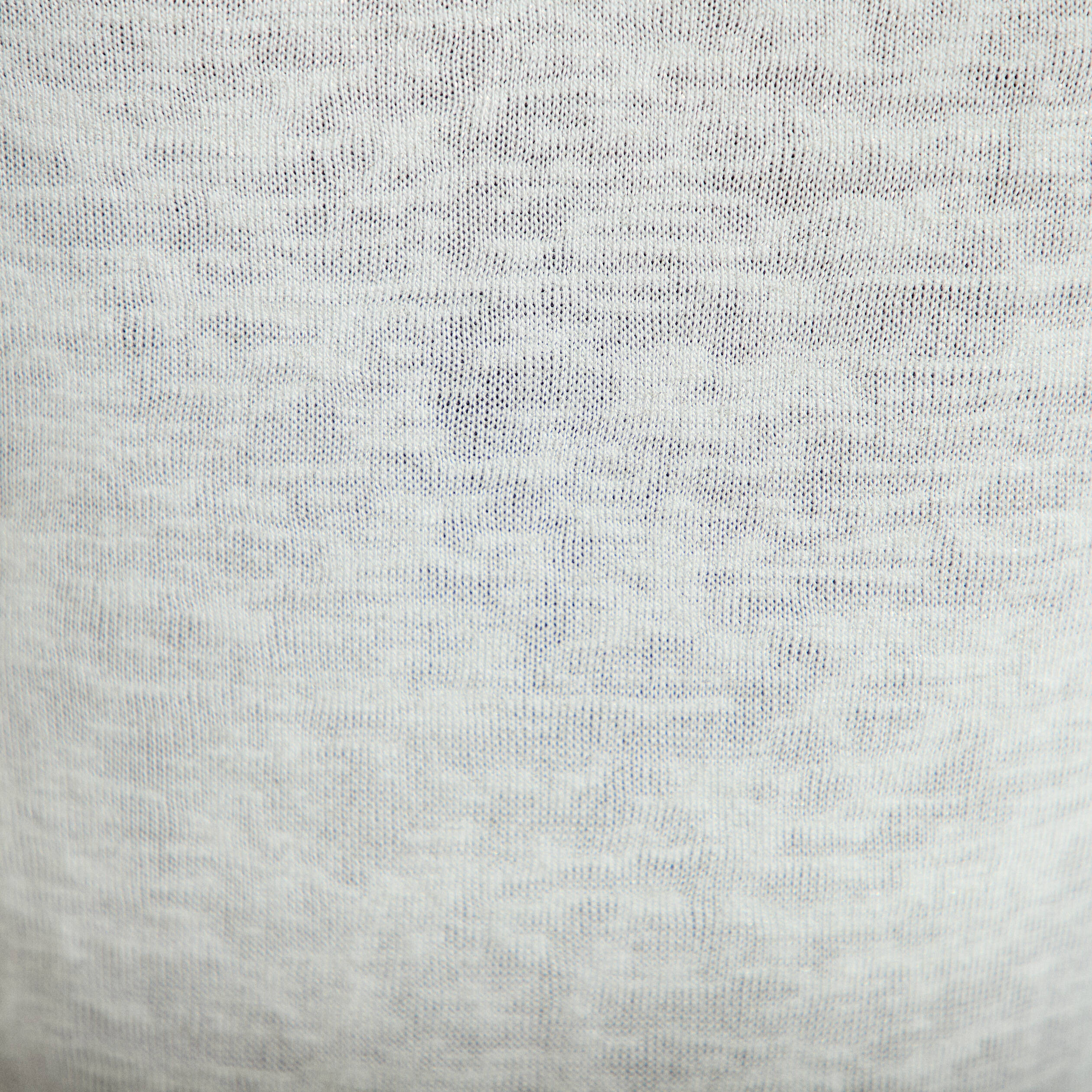 D&eacute;bardeur col v gris argent femme