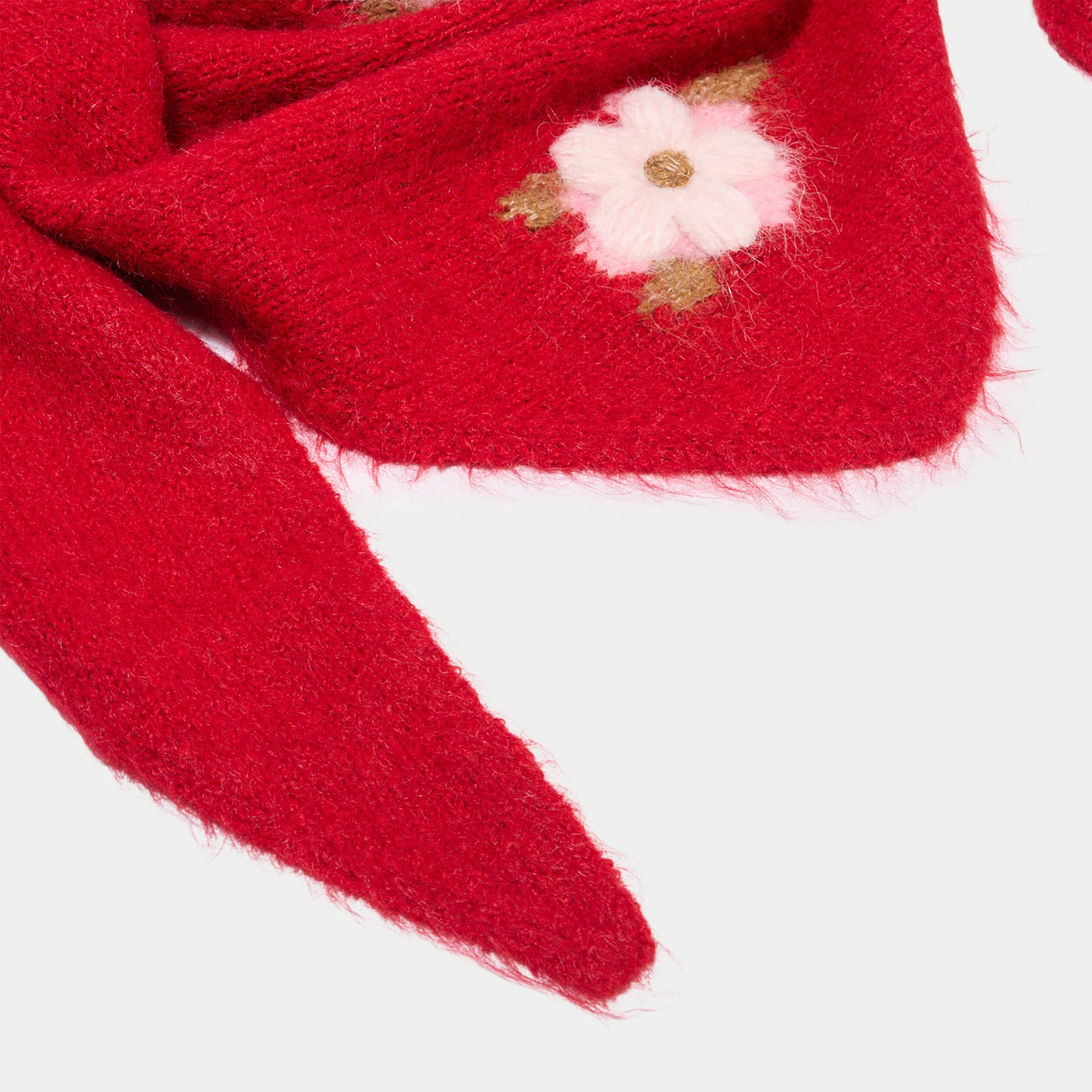 &Eacute;charpe fluide rouge femme