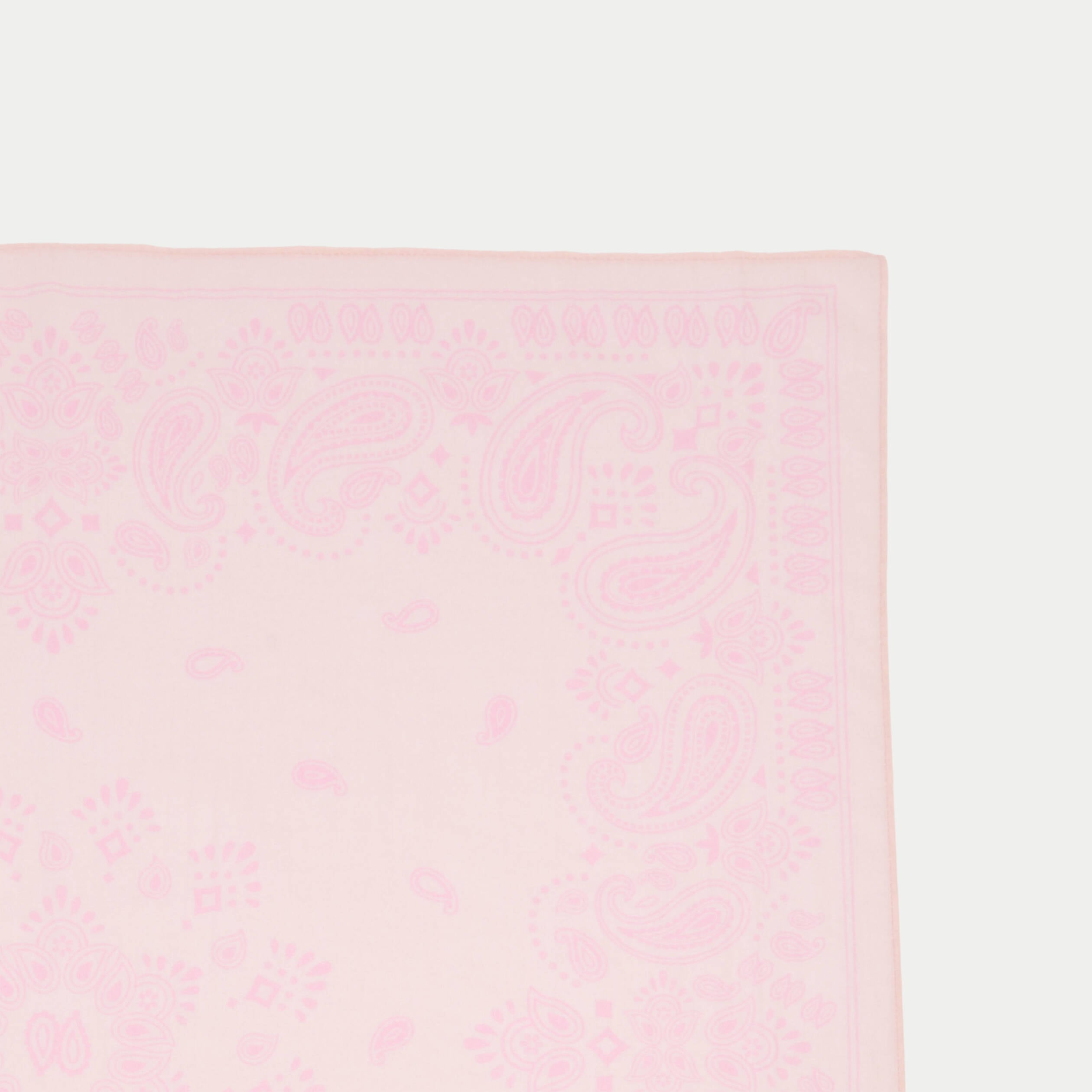 Foulard rose clair femme