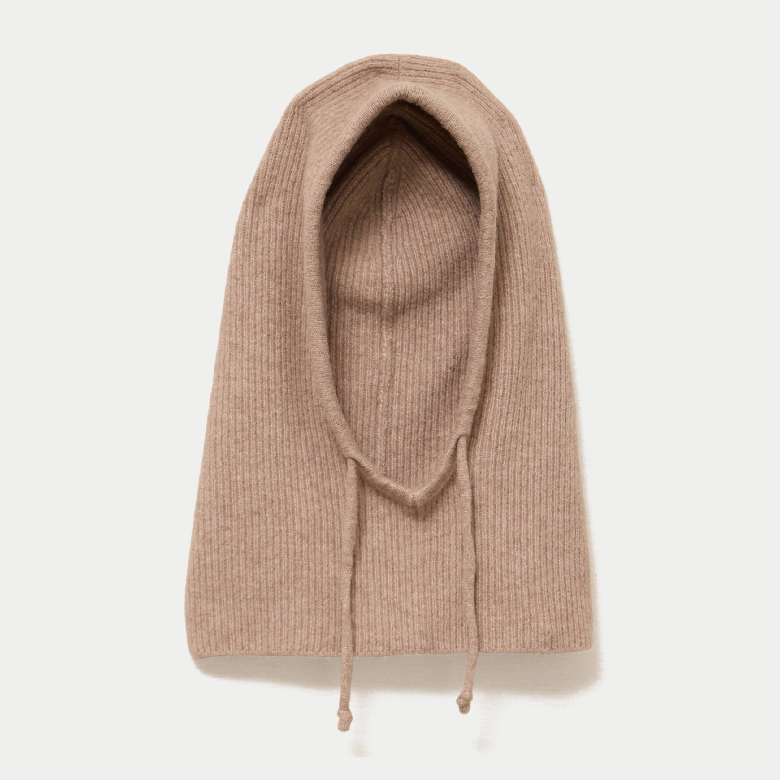 Cagoule beige femme