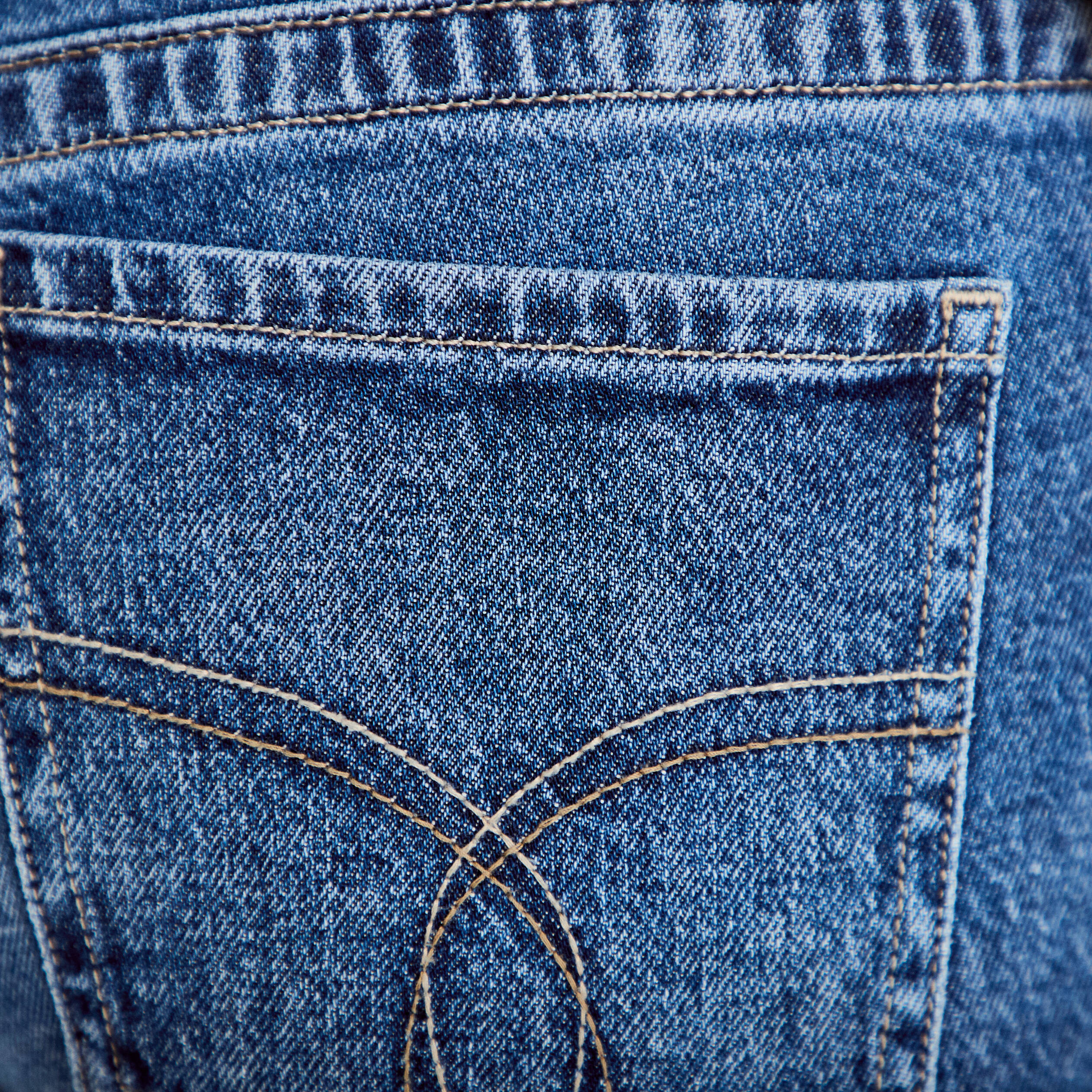 Jean bootcut taille basse denim double stone femme