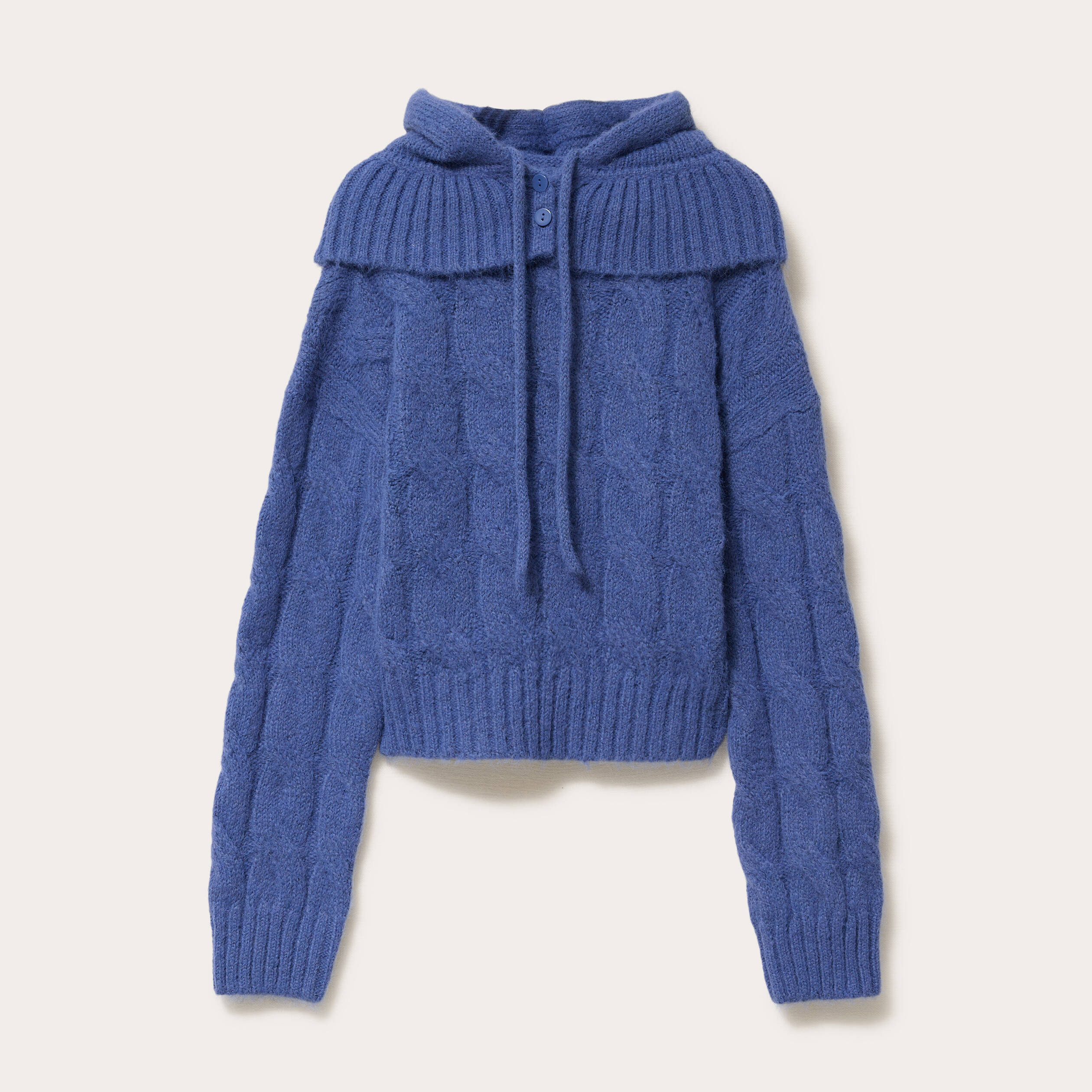 Pull 2-en-1 &agrave; capuche amovible violet femme