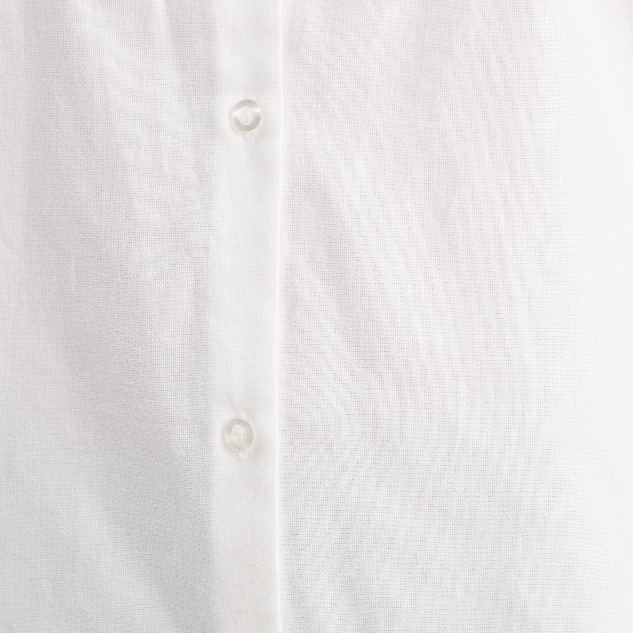 Chemise avec broderie ecru femme