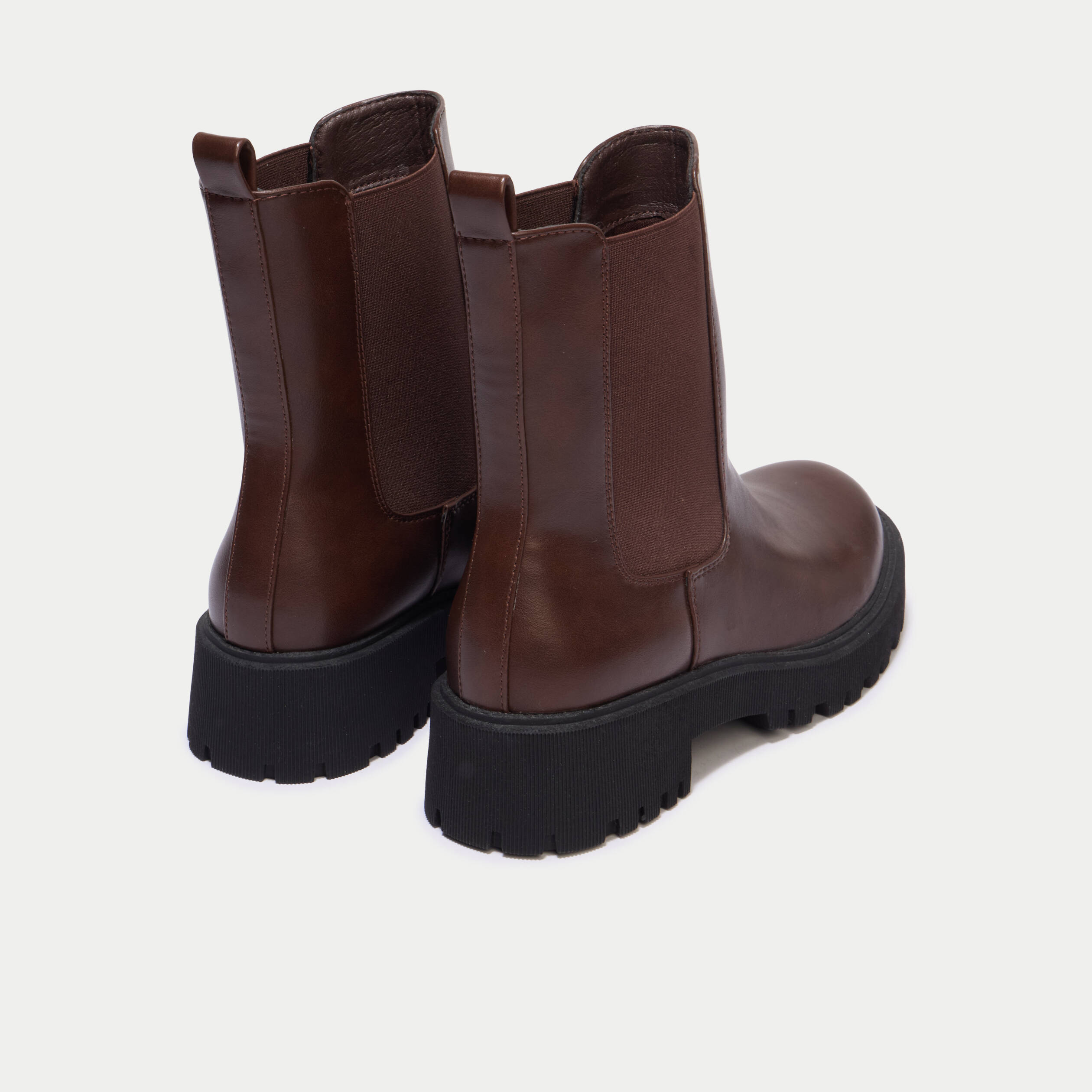 Bottines marron femme
