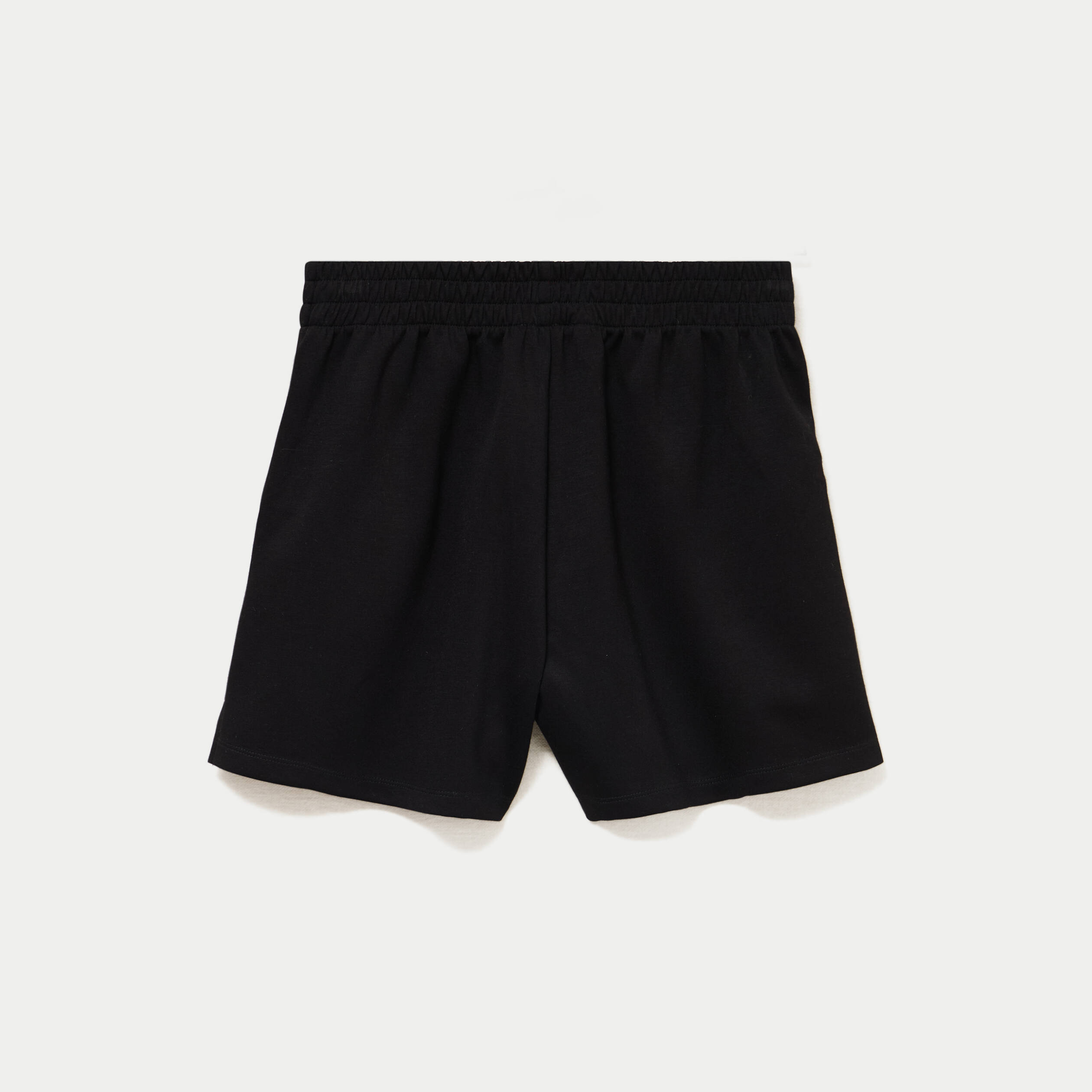Short flare noir femme