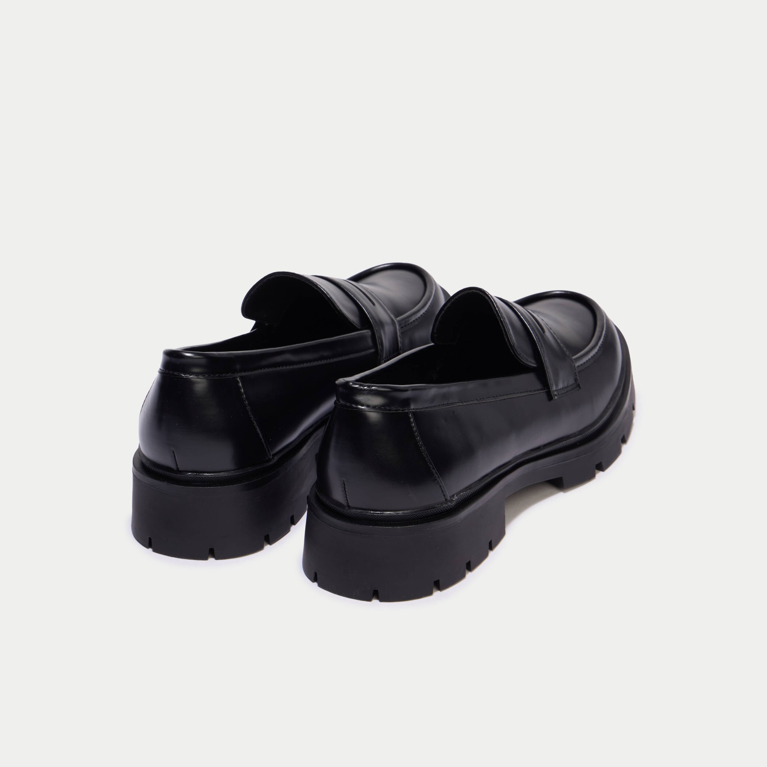 Mocassins noir femme