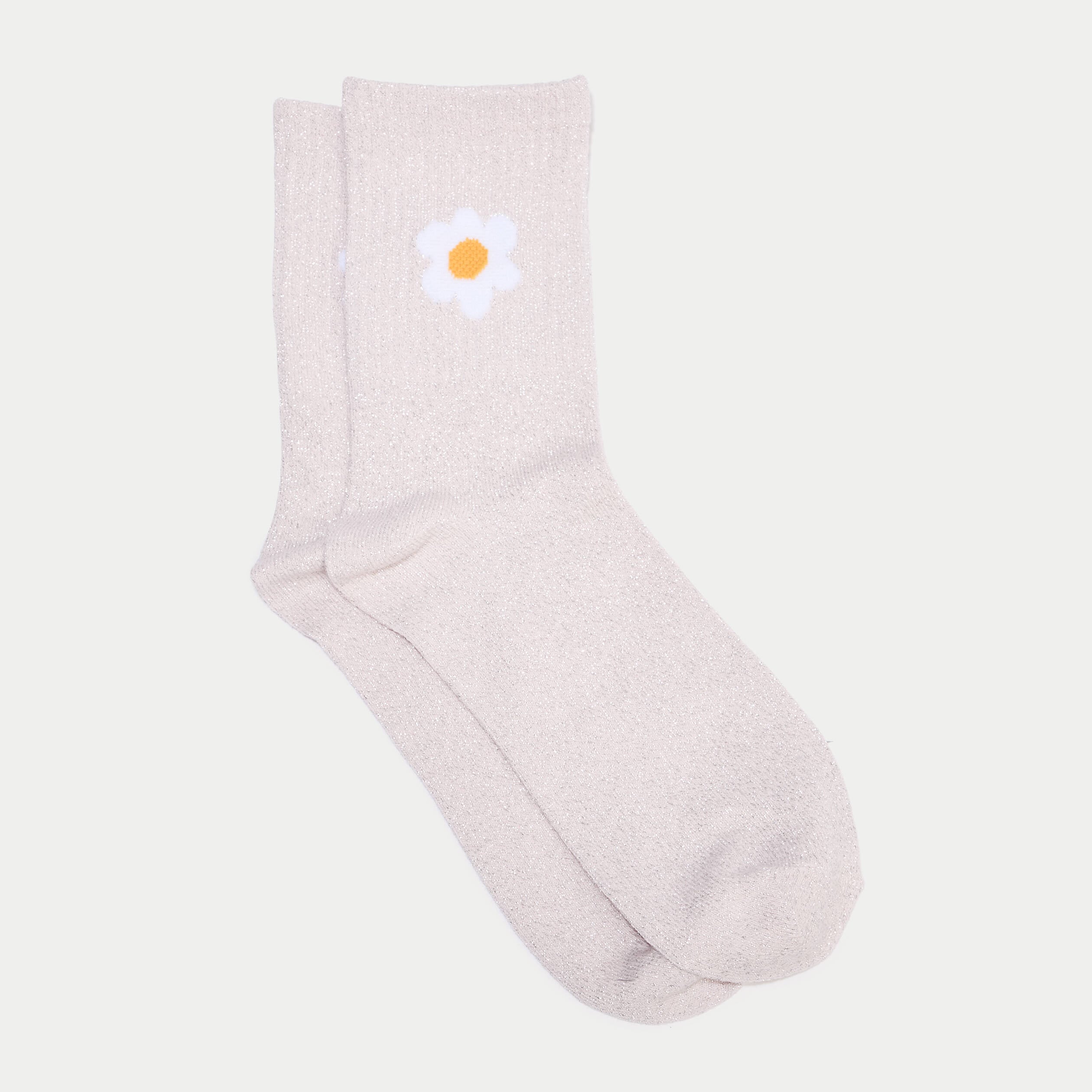 Chaussettes rose clair femme