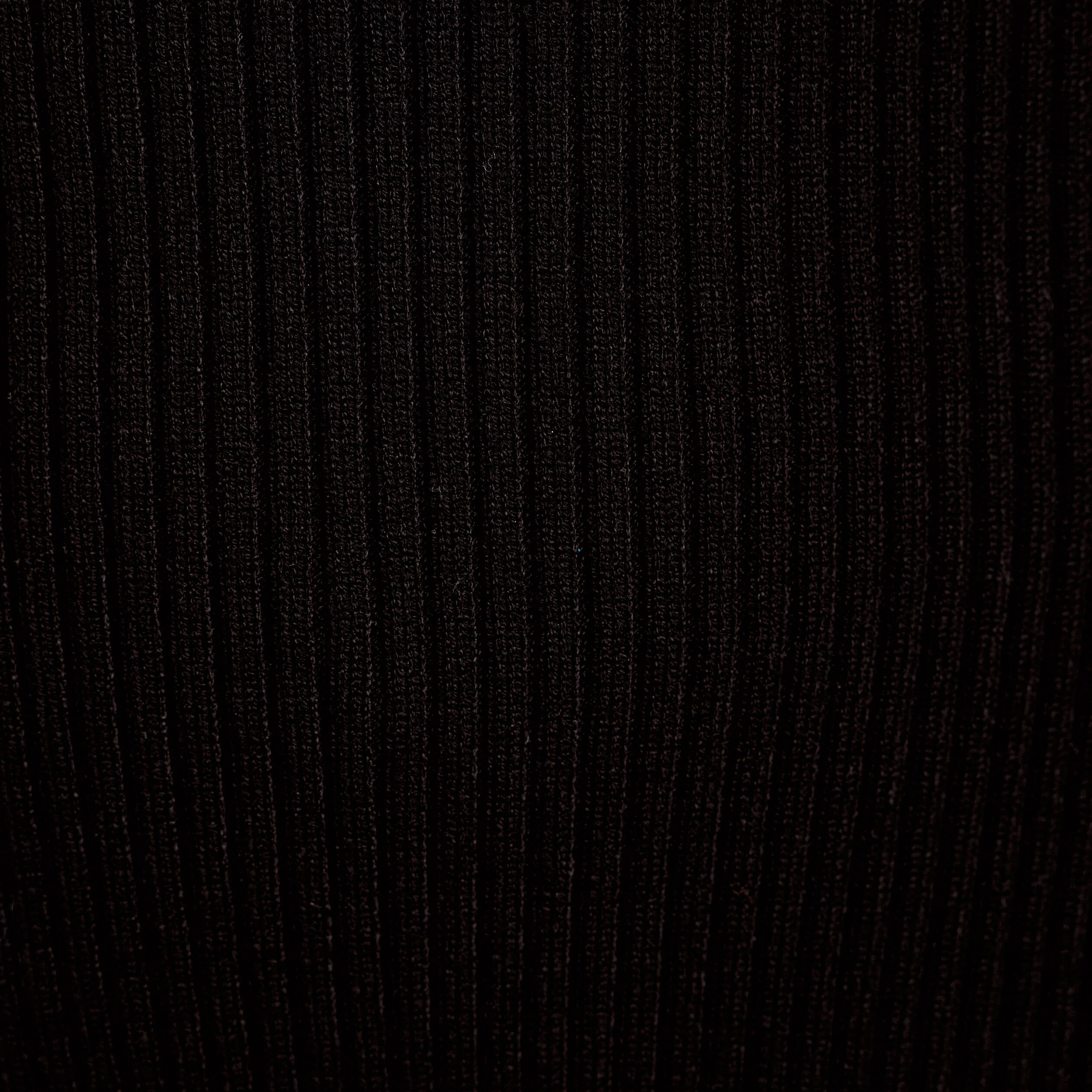 Robe tricot patineuse c&ocirc;tel&eacute;e noir femme
